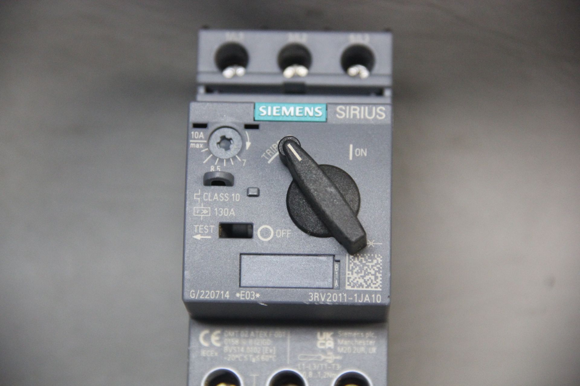 SIEMENS SIRIUS MOTOR PROTECTION CIRCUIT BREAKER - Image 3 of 3