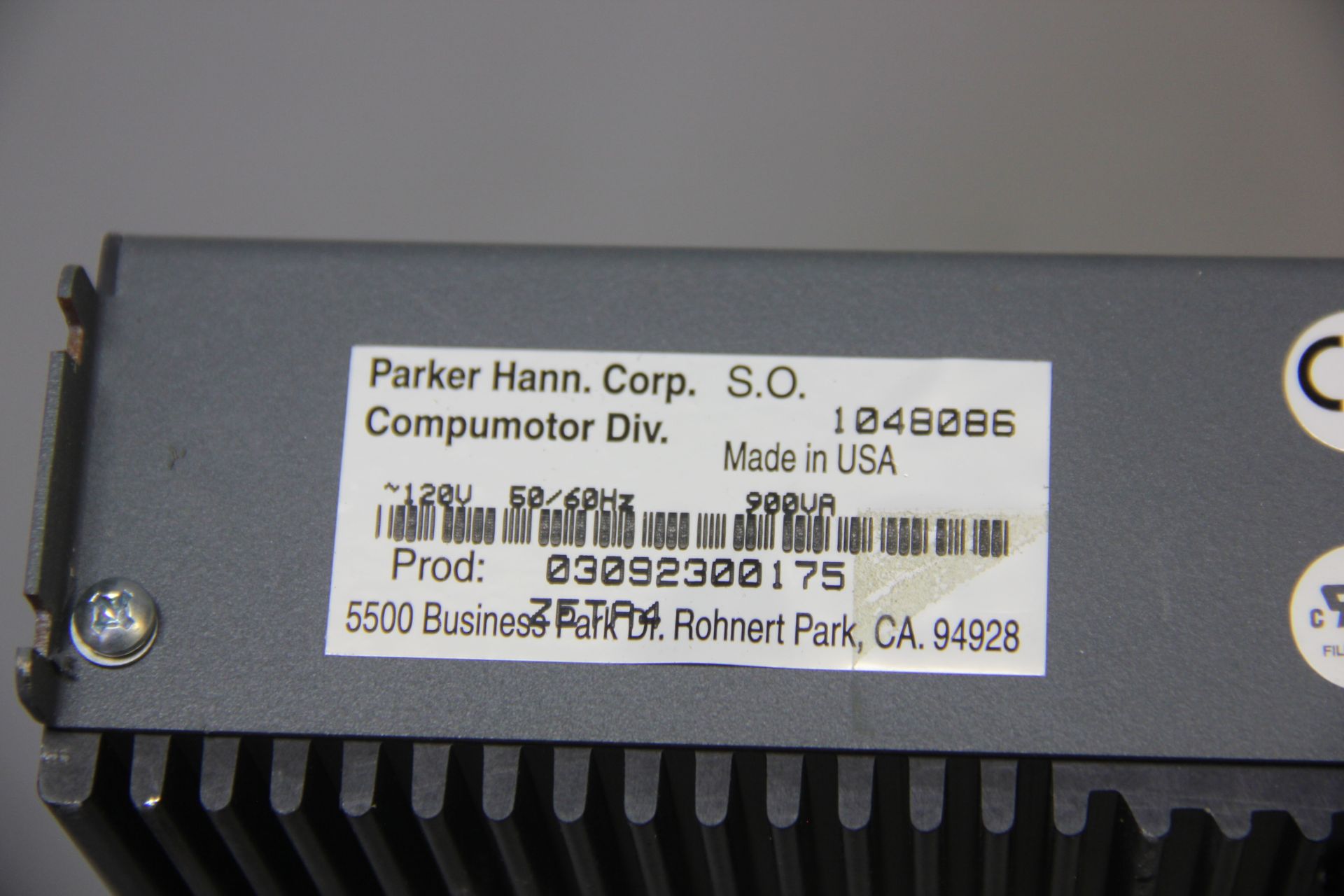 PARKER COMPUMOTOR INDEXER/MOTOR DRIVE - Bild 5 aus 5