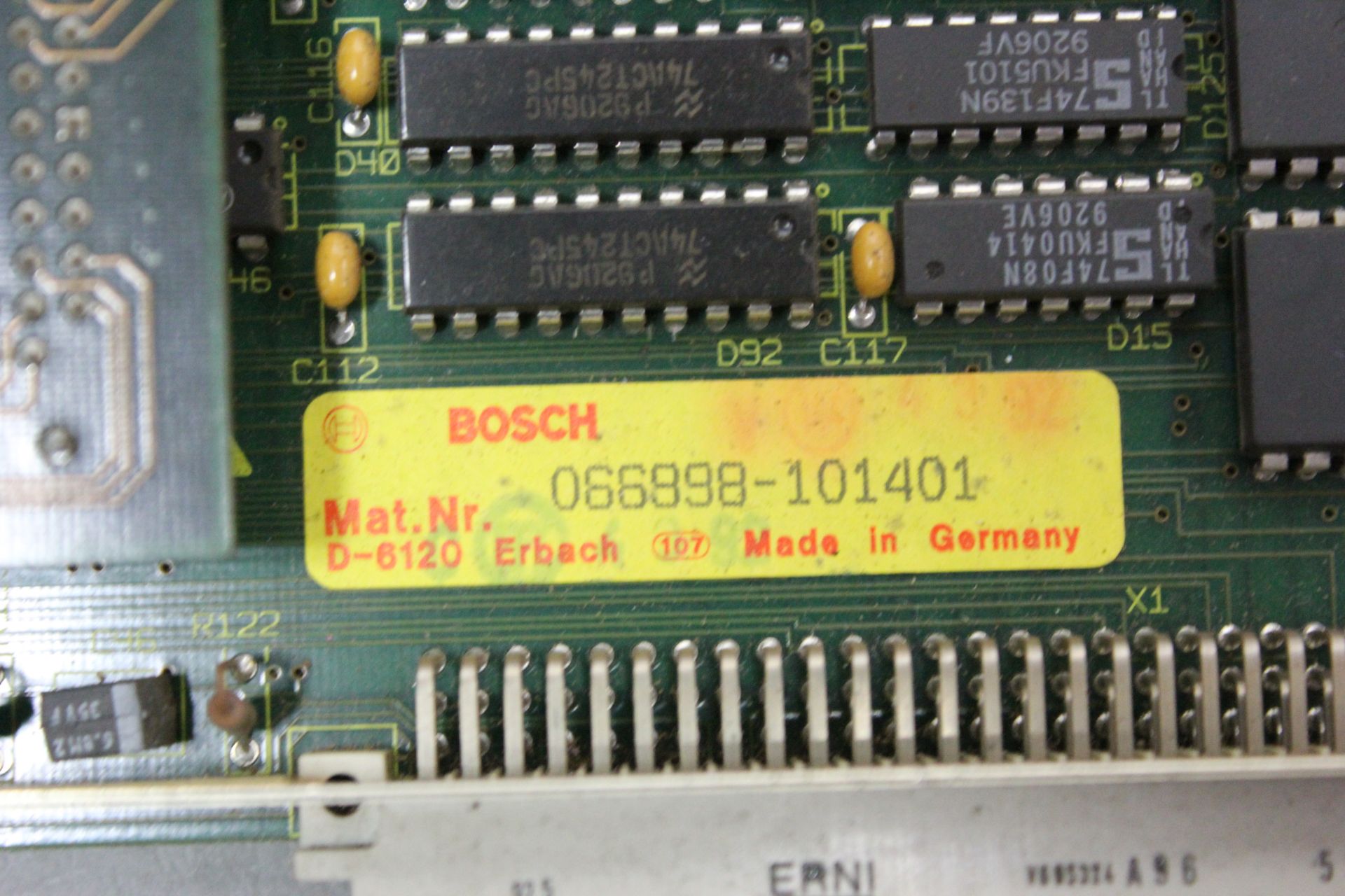 BOSCH CNC CONTROL BOARD - Image 6 of 6