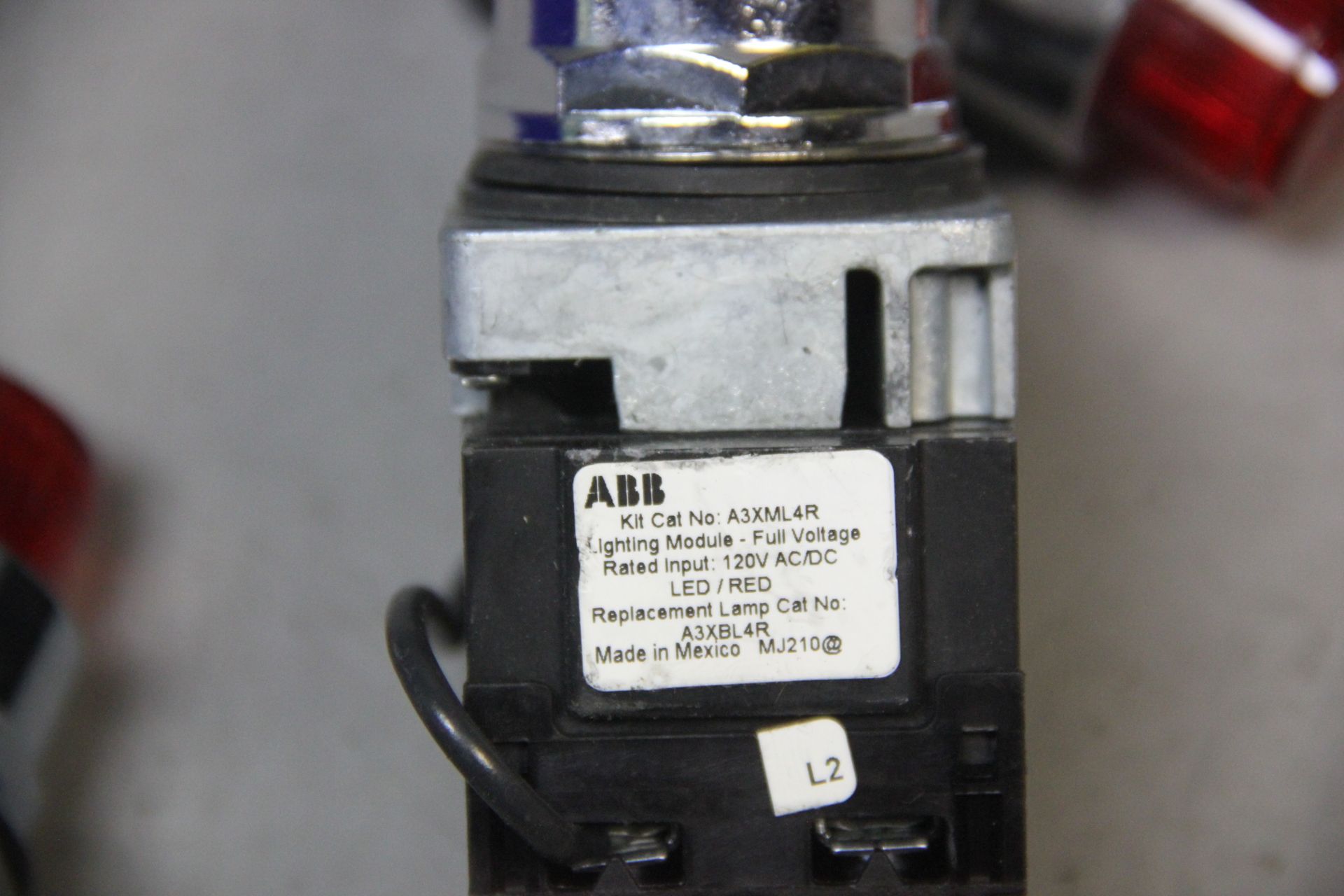 3 UNUSED ABB HEAVY DUTY ILLUMINATED PUSHBUTTON - Image 5 of 5