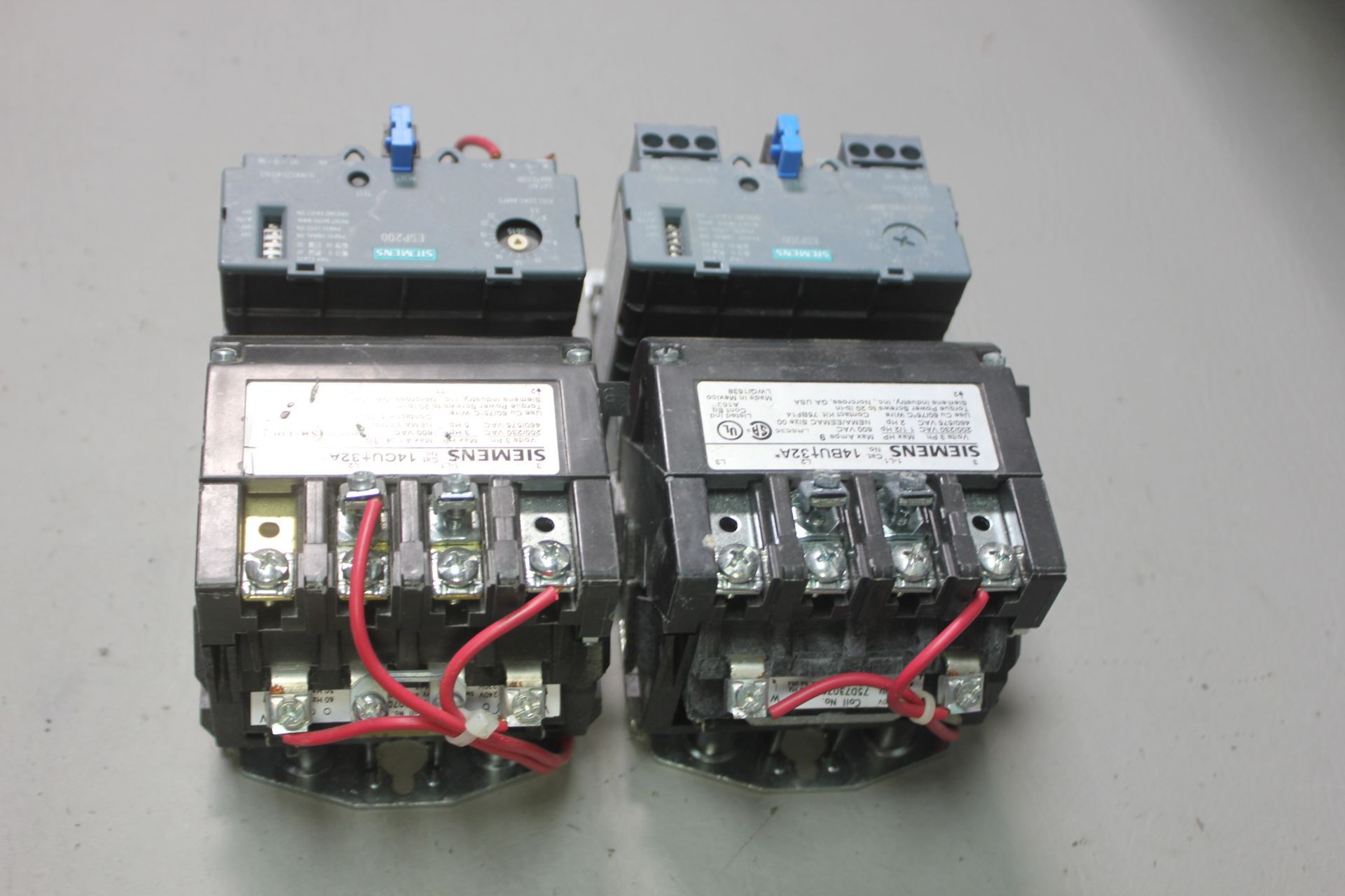 2 SIEMENS MOTOR STARTER WITH SOLID STATE OVERLOAD RELAY - Image 4 of 4