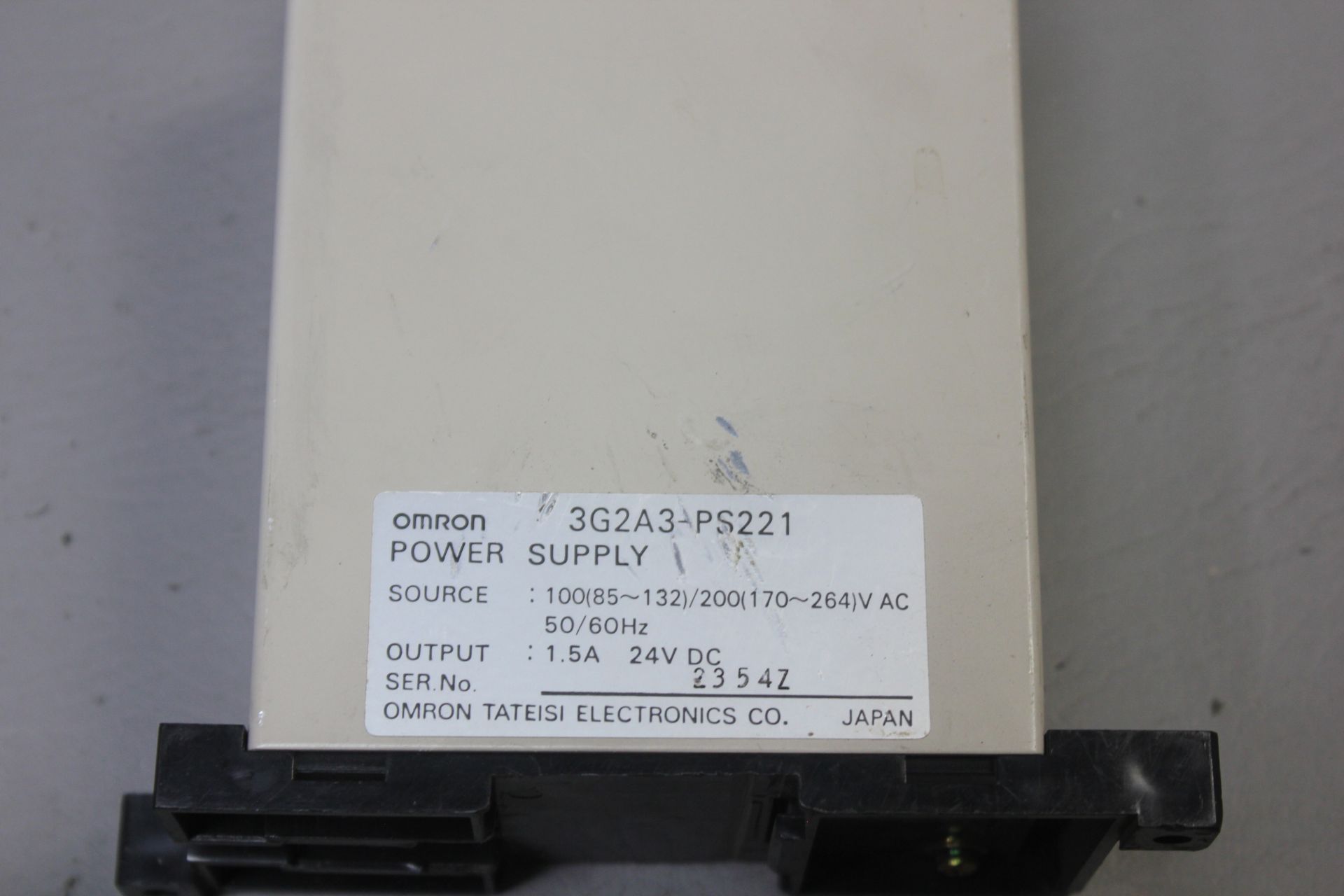 OMRON POWER SUPPLY - Image 3 of 3