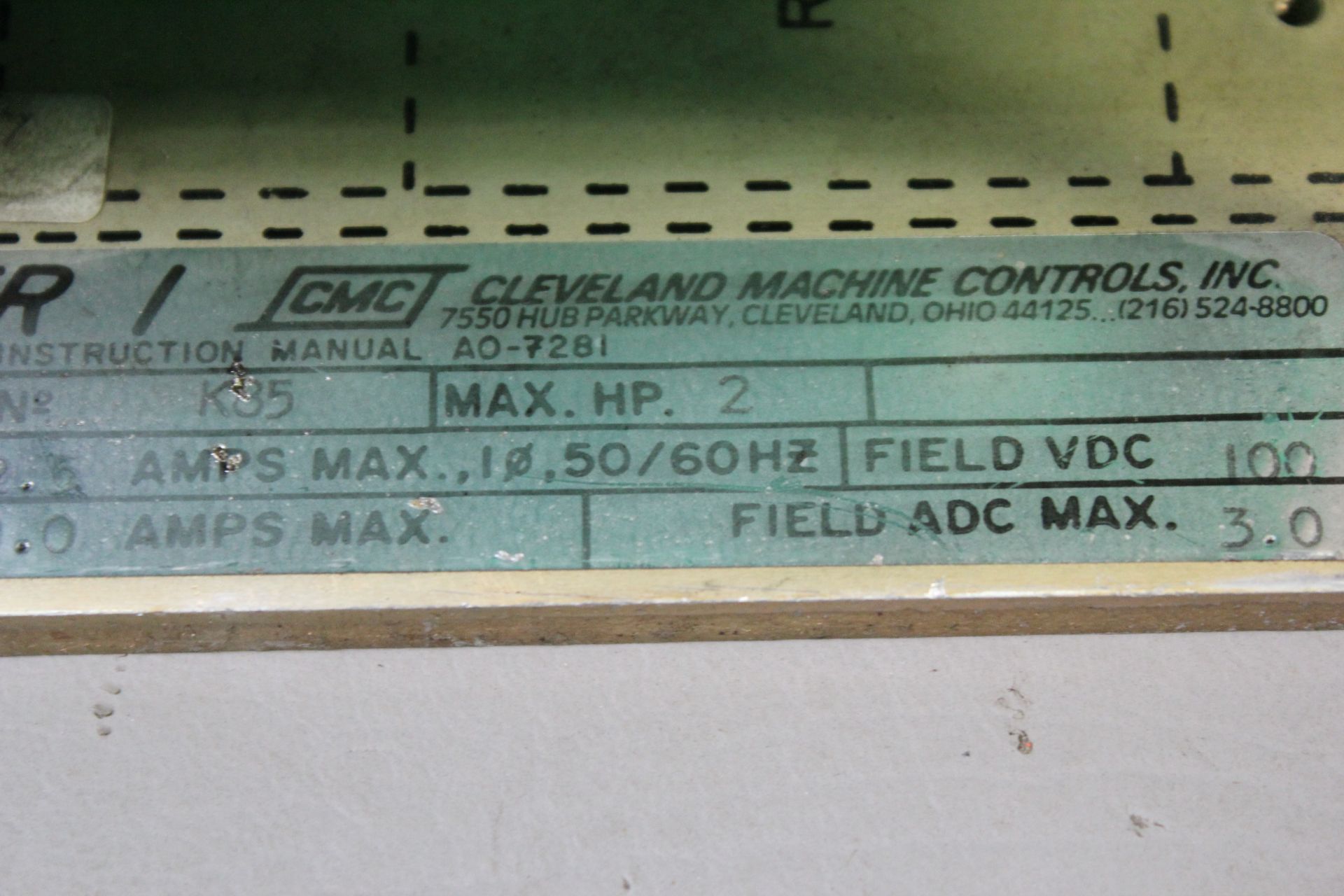 CMC PACEMASTER 2HP DRIVE - Image 3 of 5