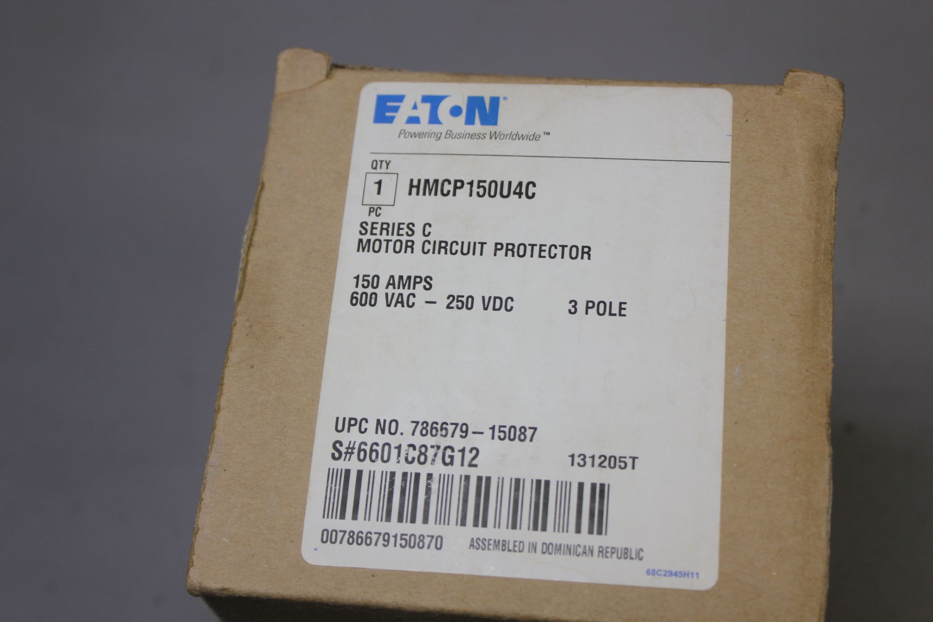 NEW EATON 150A MOTOR CIRCUIT PROTECTOR/BREAKER - Image 2 of 4