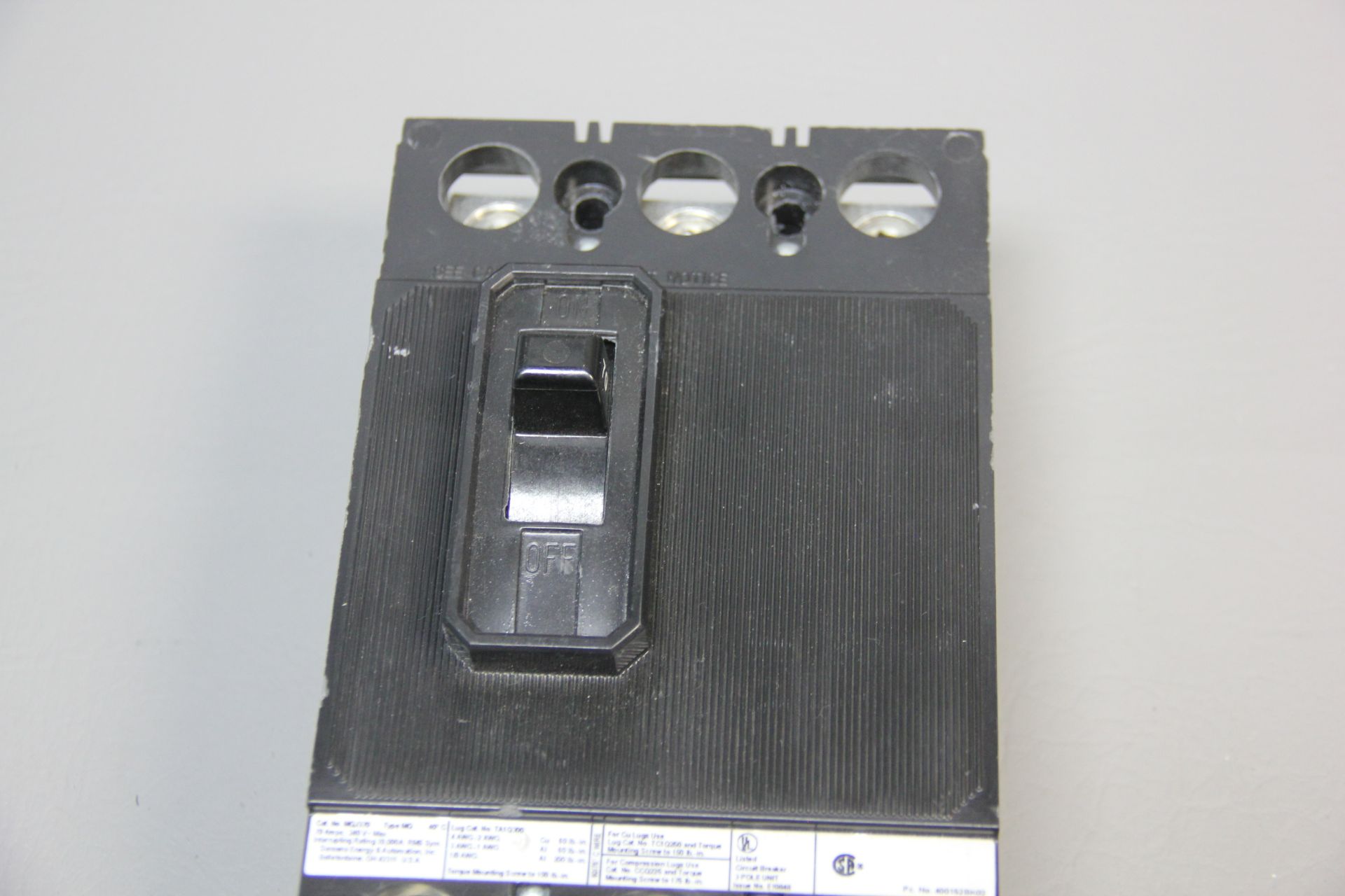 UNUSED SIEMENS 70A CIRCUIT BREAKER - Image 5 of 7