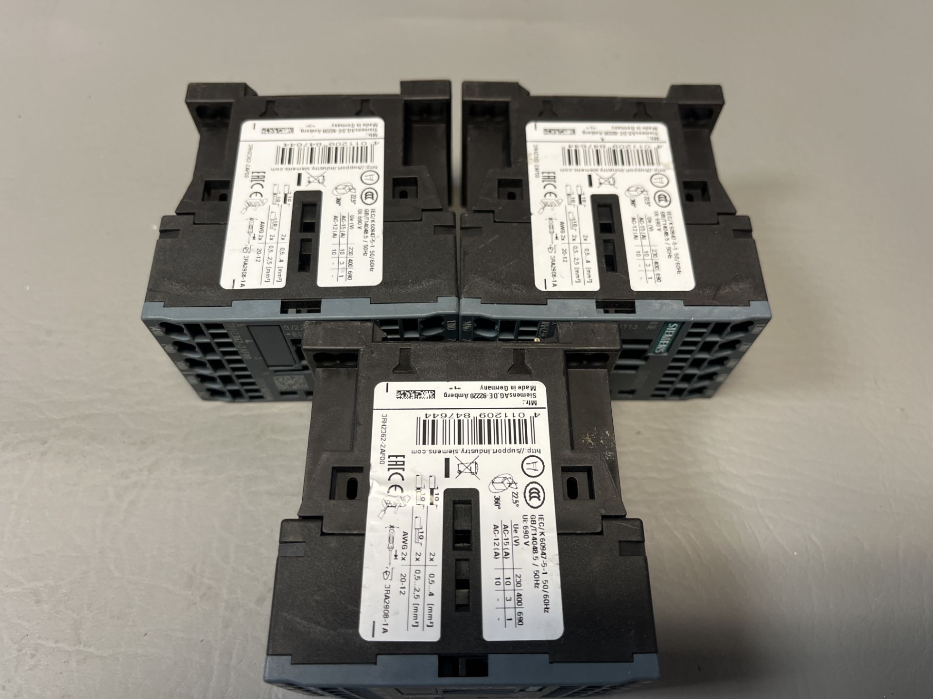 LOT OF (3) SIEMENS CONTACTORS - Image 3 of 3