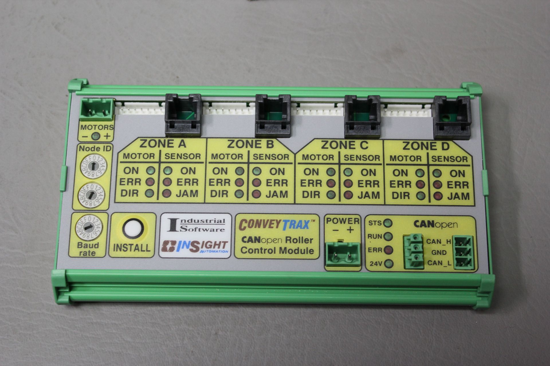 NEW INSIGHT AUTOMATION CONVEYTRAX CANopen ROLLER CONTROL MODULE - Image 4 of 6