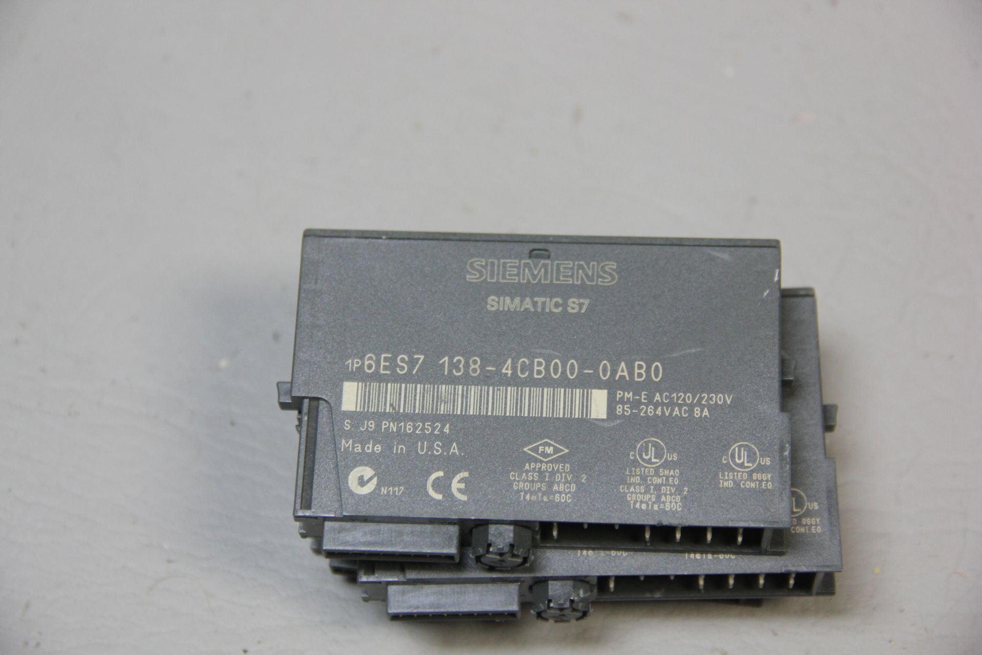 3 SIEMENS SIMATIC S7 ELECTRONIC MODULE - Image 2 of 2