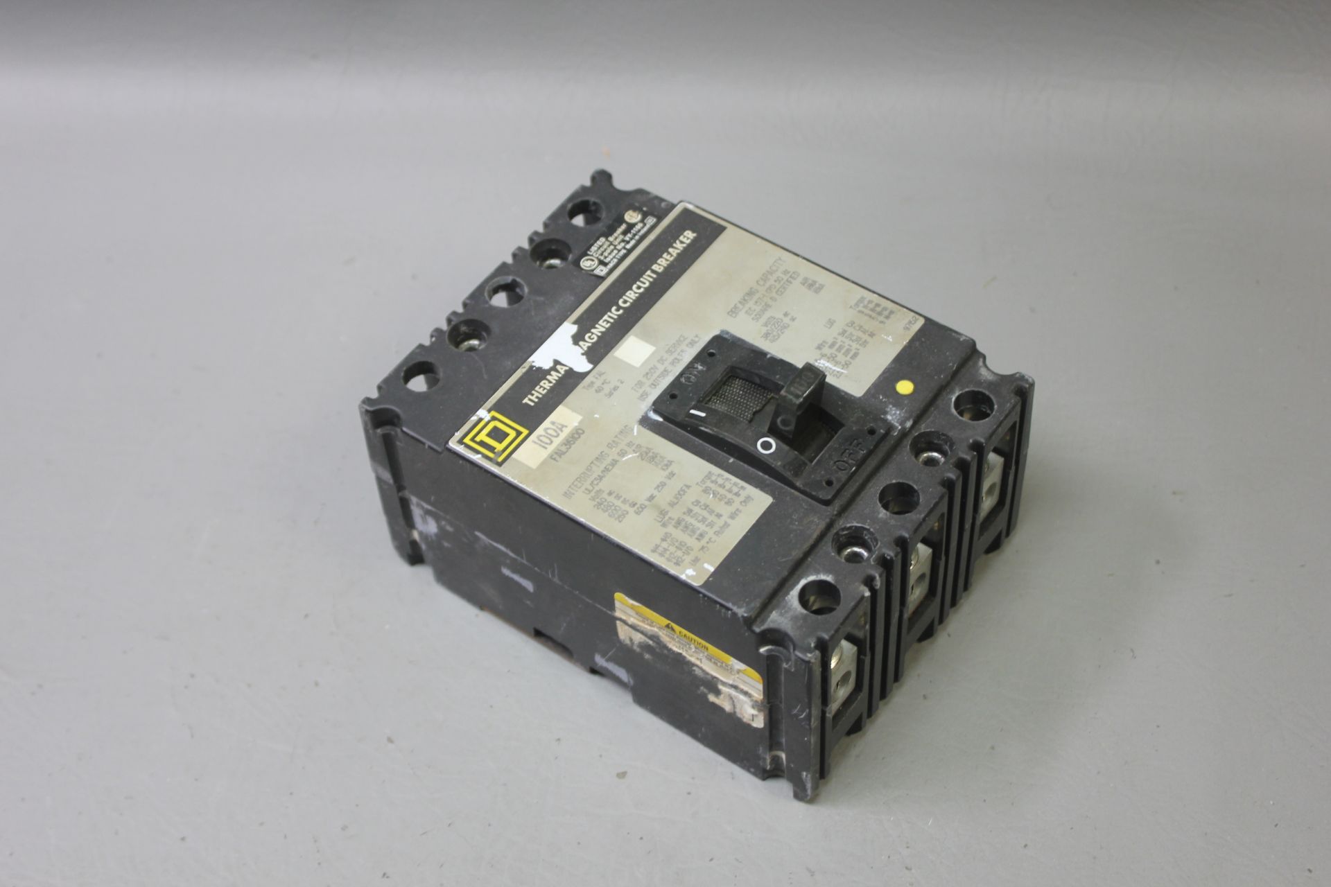 SQUARE D 100A THERMAL MGNETIC CIRCUIT BREAKER