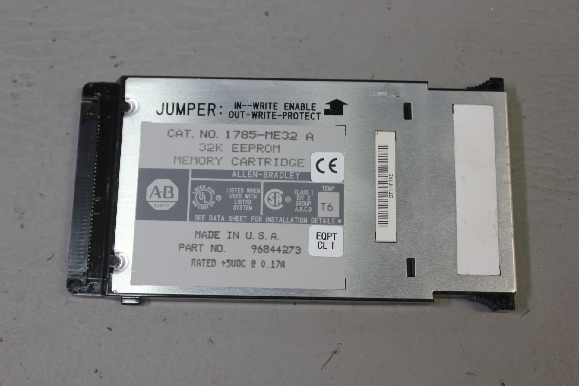 ALLEN BRADLEY 1785 PROCESSOR EEPROM MEMORY CARTRIDGE