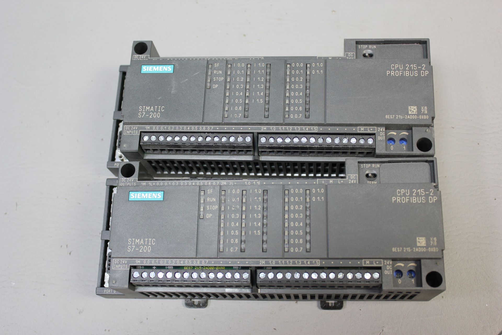 LOT OF 3 SIEMENS SIMATIC S7-200 CPU MODULES