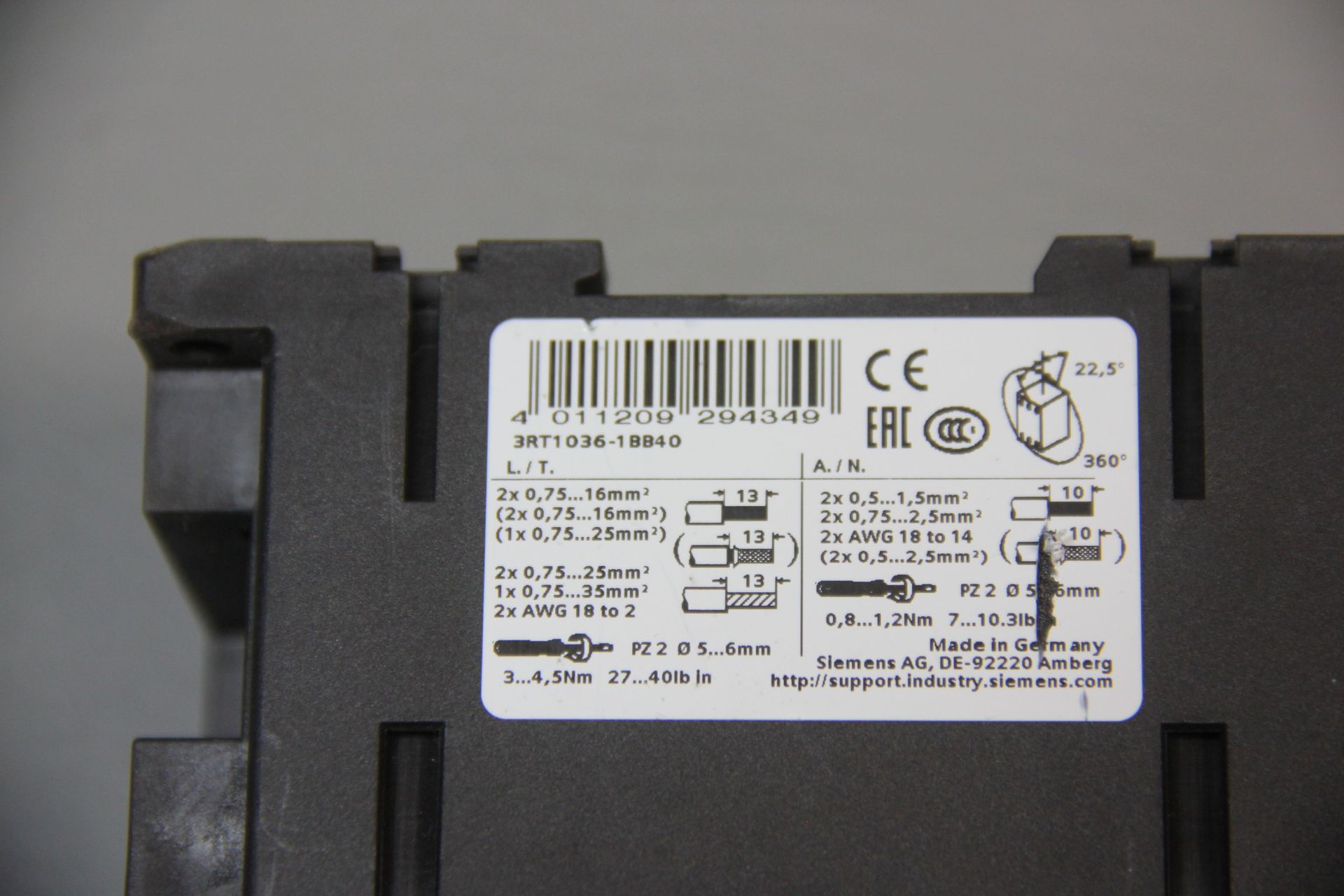 SIEMENS POWER CONTACTOR - Image 4 of 4