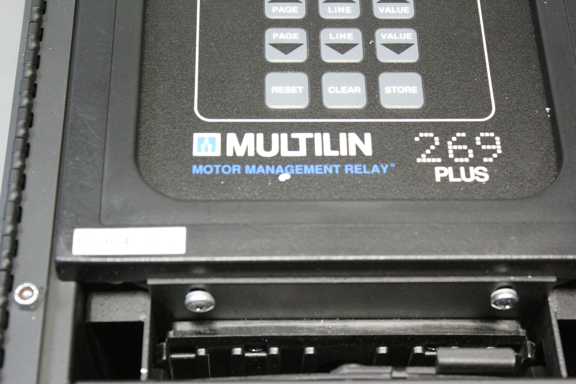 NEW MULTILIN 269 PLUS MOTOR MANAGEMENT RELAY - Image 3 of 6