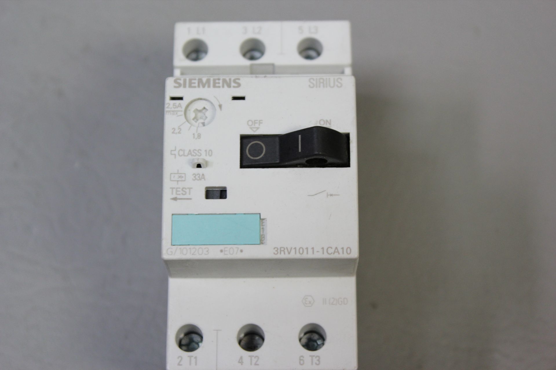 SIEMENS MOTOR PROTECTION CIRCUIT BREAKER - Image 2 of 2