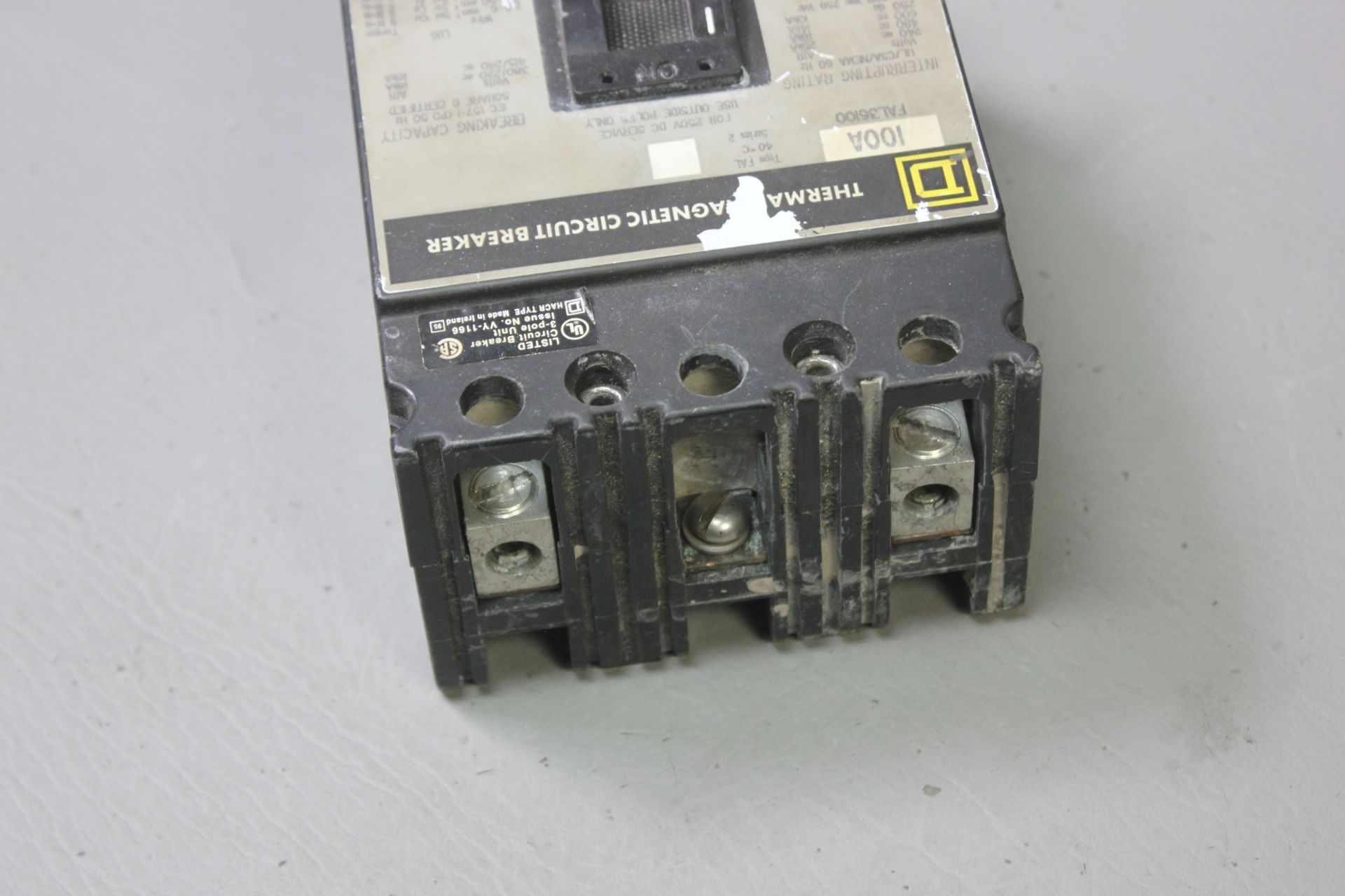 SQUARE D 100A THERMAL MGNETIC CIRCUIT BREAKER - Image 4 of 5