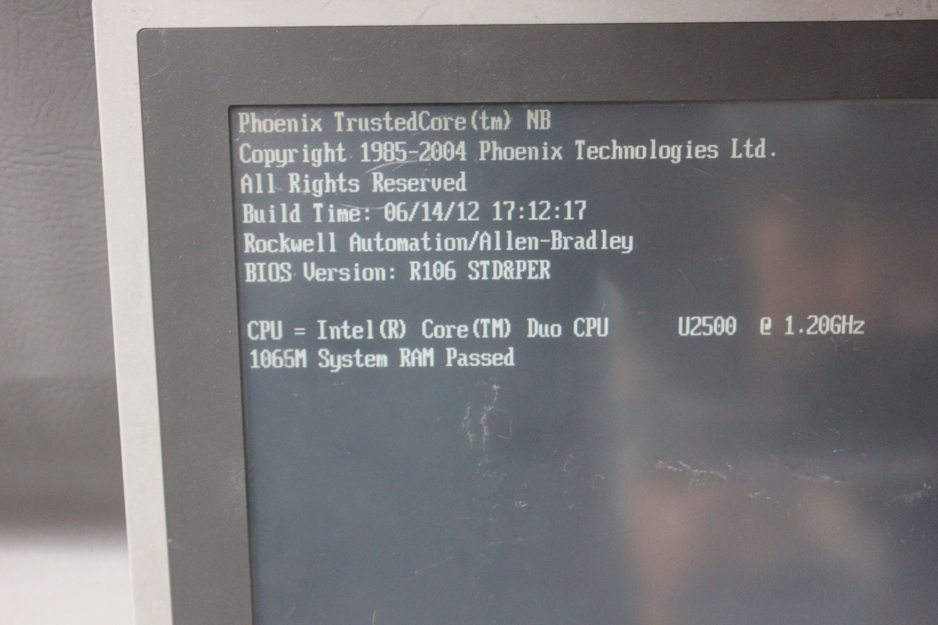 ALLEN BRADLEY 1700P HMI PANEL PC - Image 4 of 4