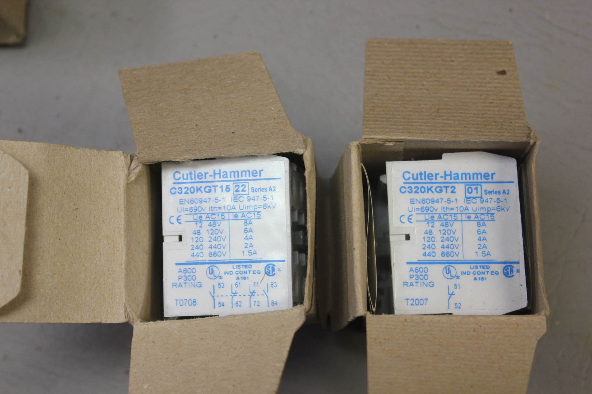 LOT OF 5 NEW EATON AUXILIARY CONTACTS - Image 2 of 2