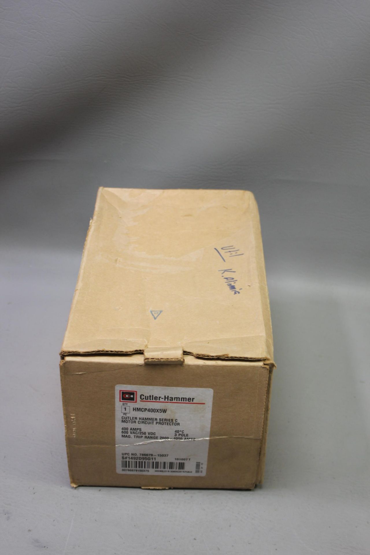 NEW CUTLER HAMMER 400A MOTOR CIRCUIT PROTECTOR/BREAKER