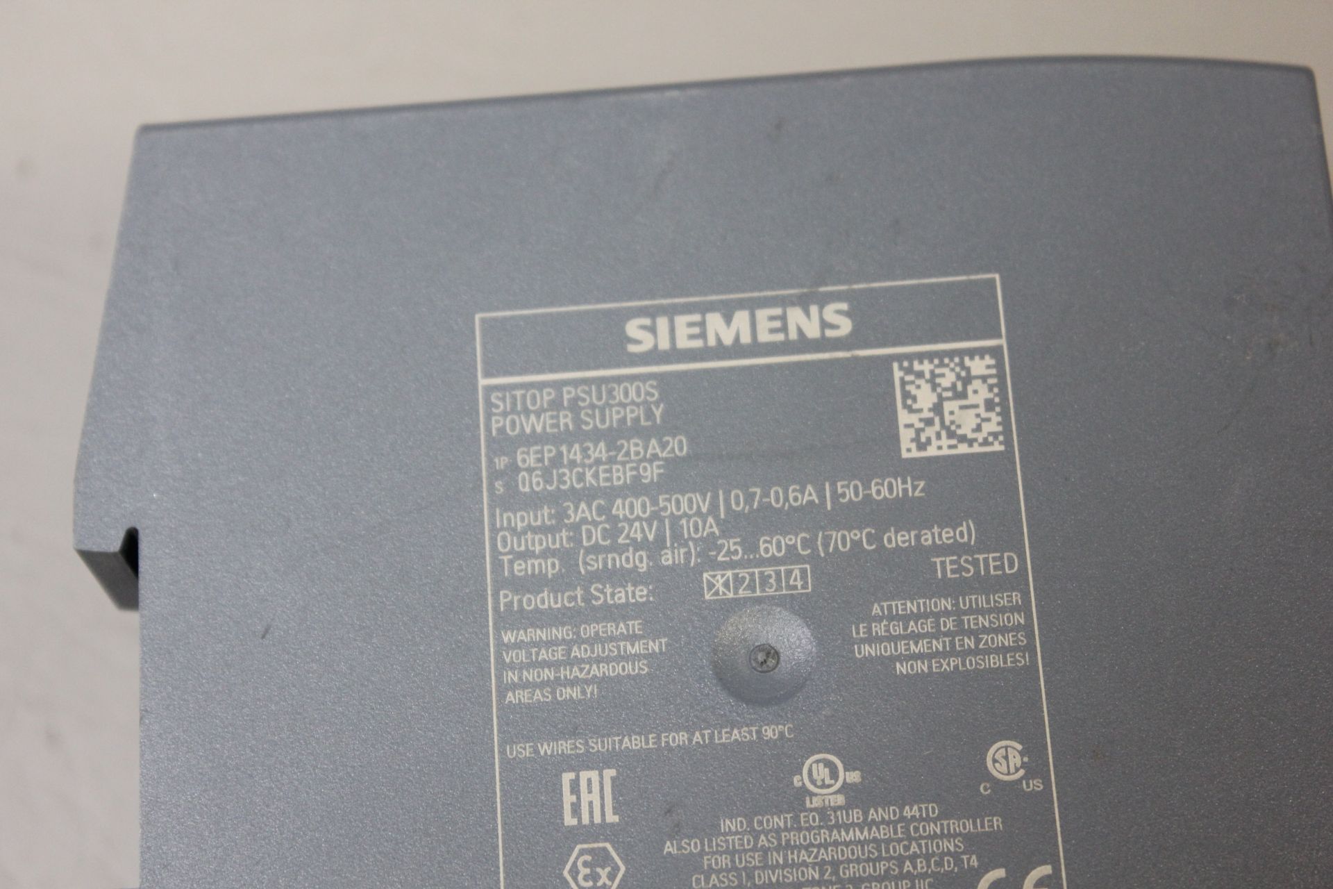 SIEMENS SITOP POWER SUPPLY - Image 4 of 4