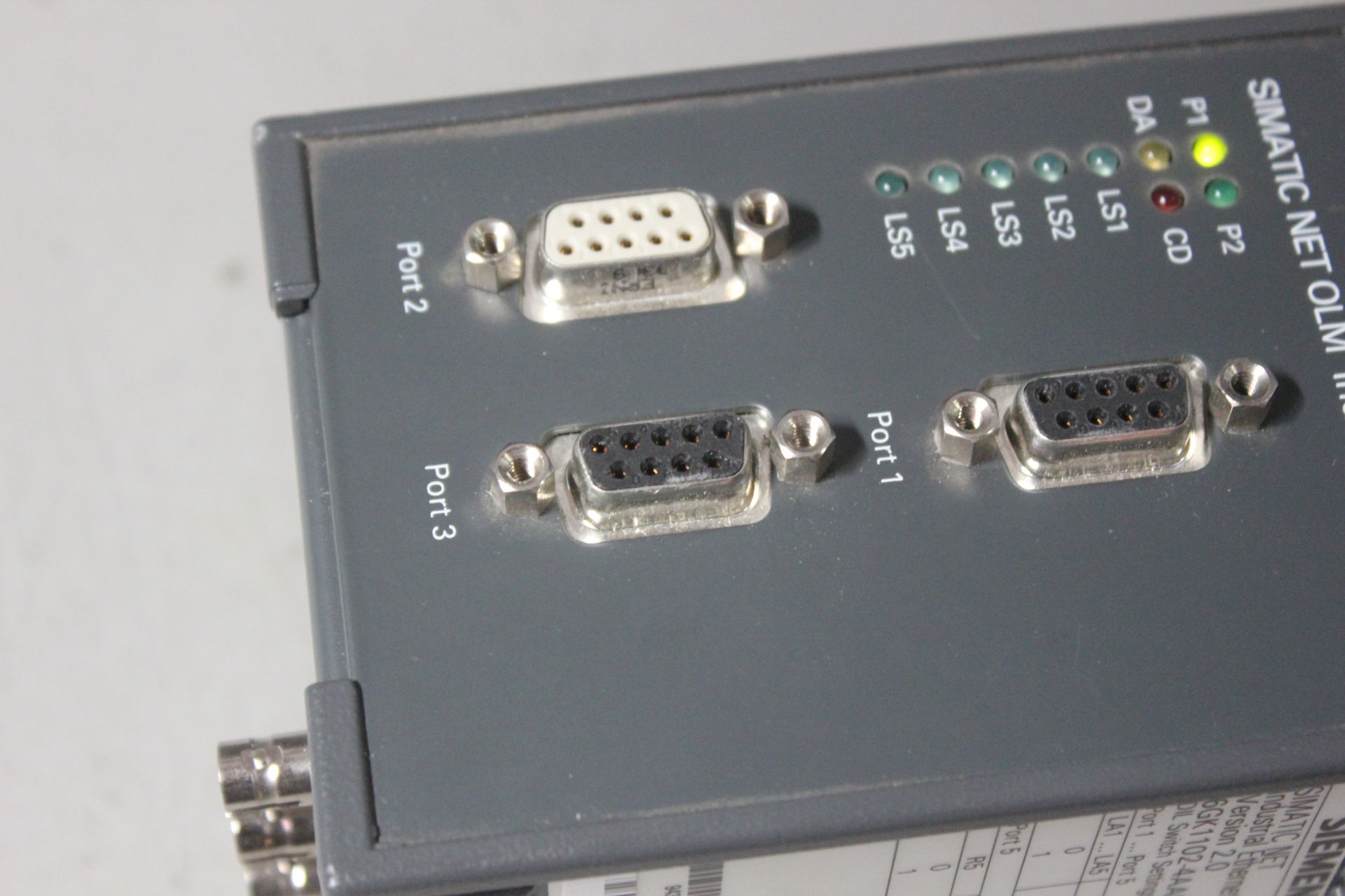 SIEMENS SIMATIC NET OLM INDUSTRIAL ETHERNET MODULE WITH TERMINAL - Image 5 of 5