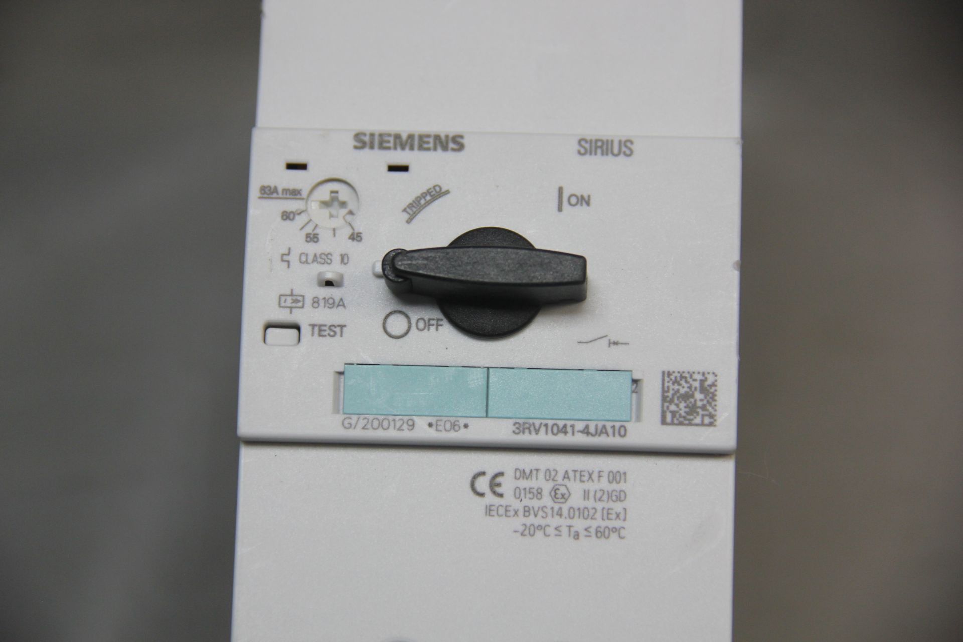 UNUSED SIEMENS SIRIUS MOTOR STARTER - Image 3 of 4