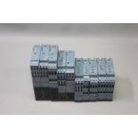 LOT OF 10 SIEMENS STARTERS, SAFETY RELAYS & TIMING RELAYS
