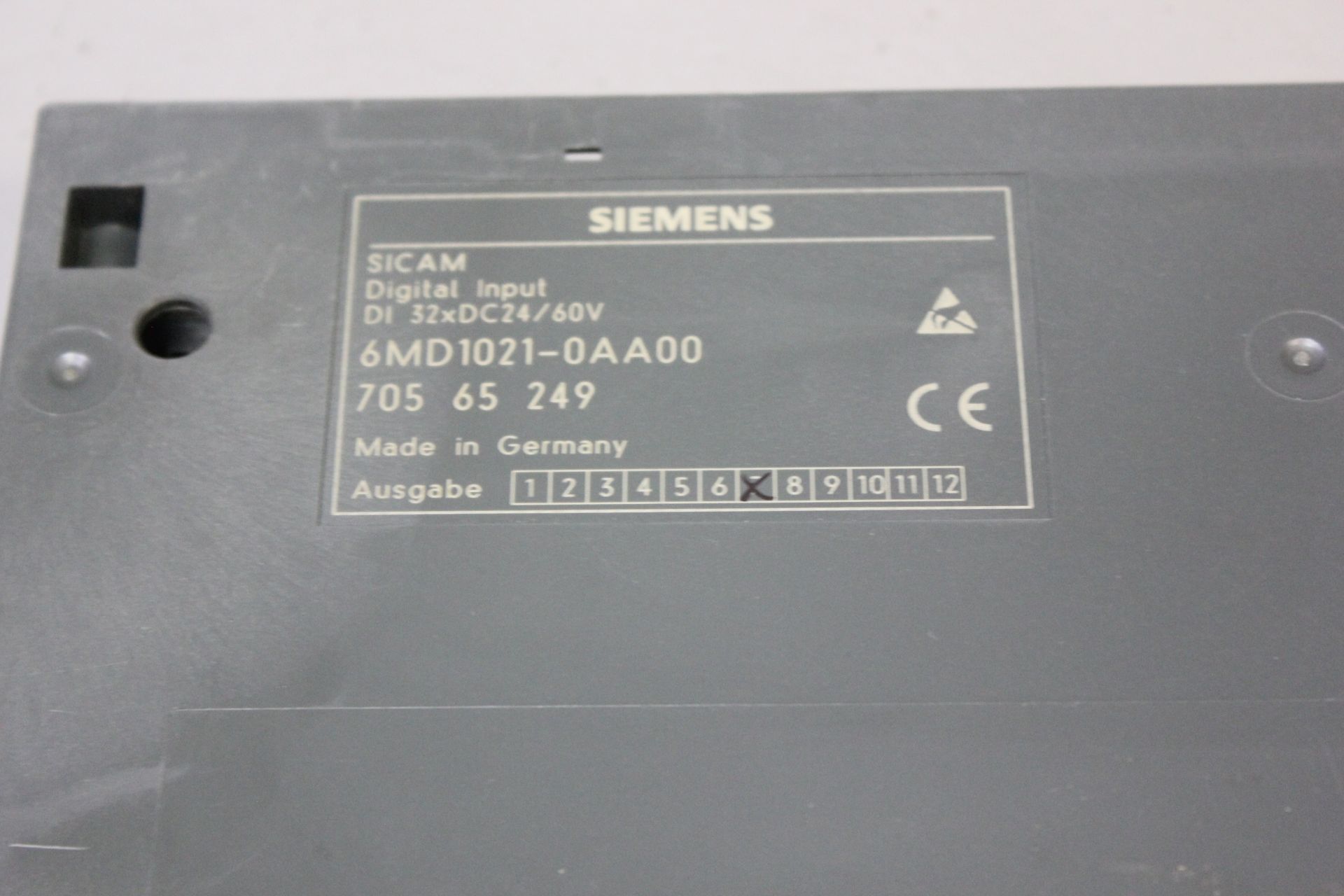 SIEMENS SICAM DIGITAL INPUT PLC MODULE - Image 2 of 2