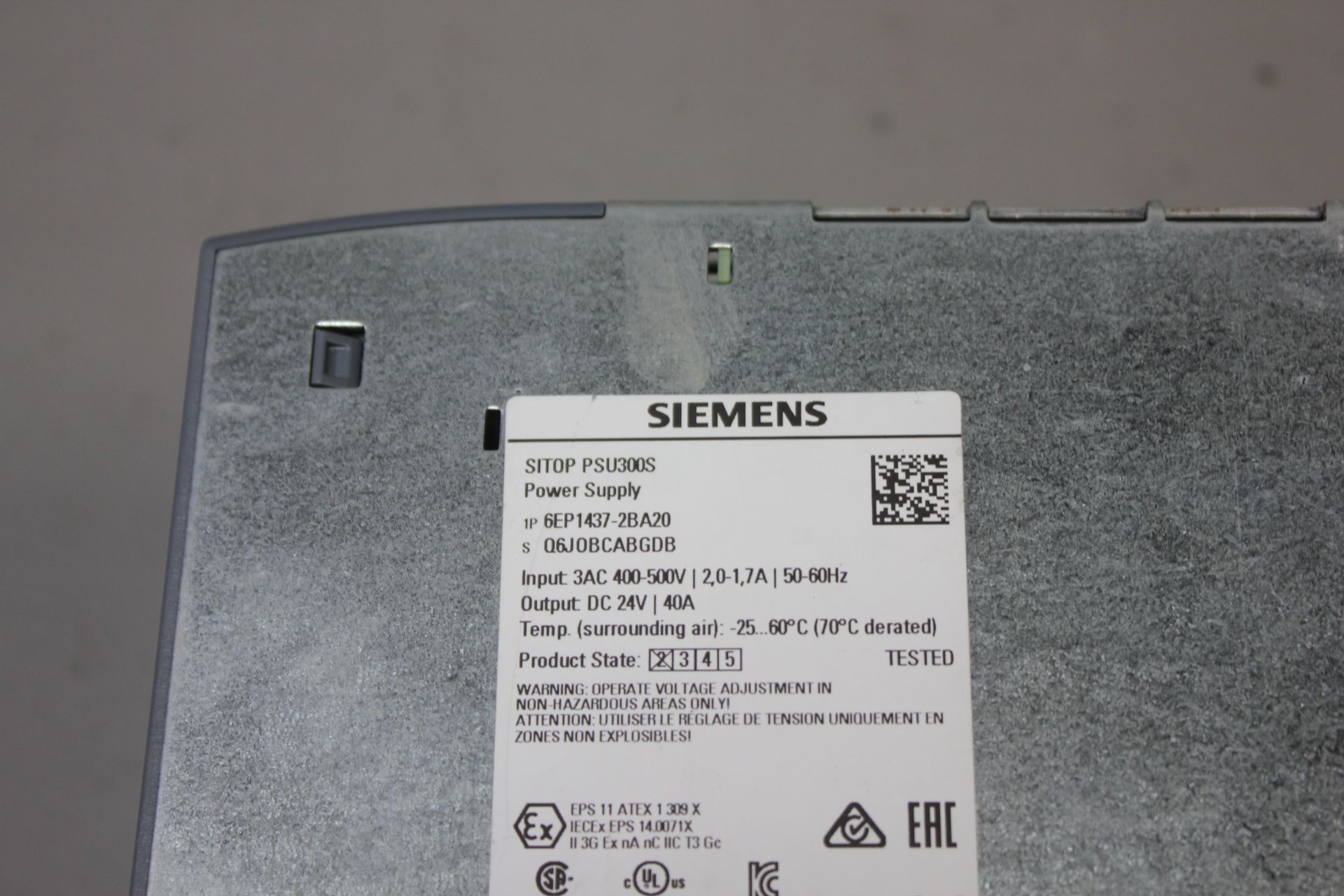 SIEMENS SITOP POWER SUPPLY - Image 4 of 4