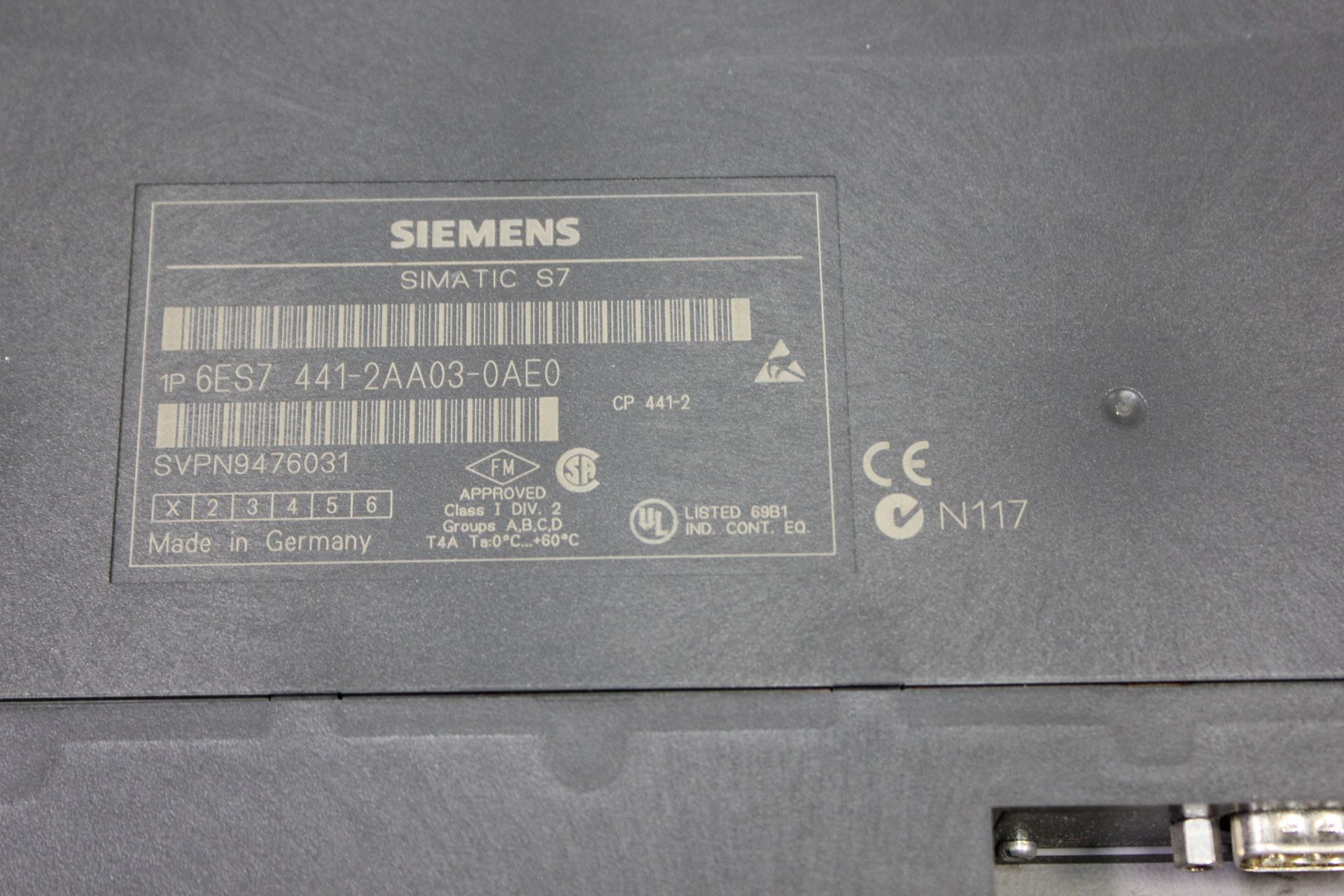 SIEMENS SIMATIC S7 COMM MODULE WITH 2 RS232 MODULES - Image 4 of 4