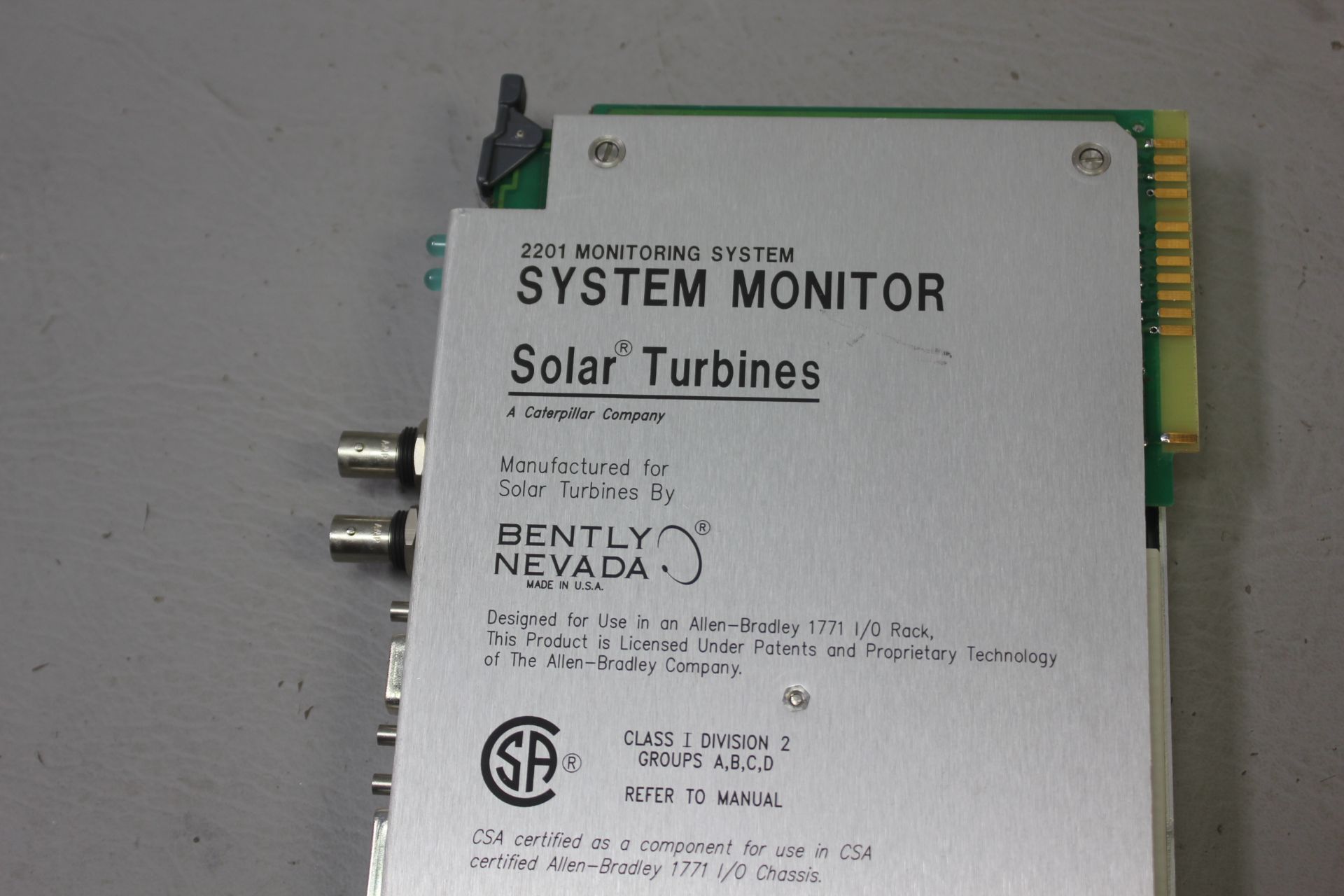 BENTLY NEVADA/ALLEN BRADLEY SYSTEM MONITOR - Image 3 of 4