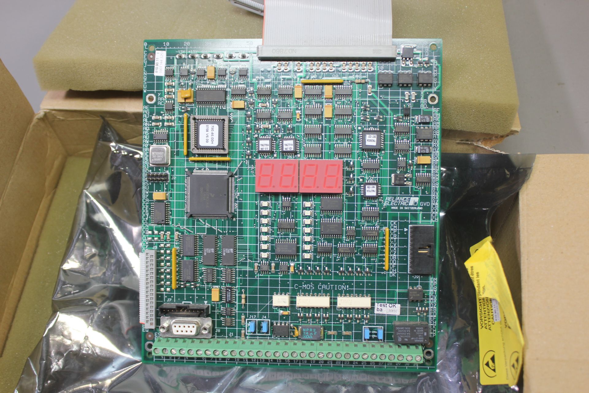 NEW RELIANCE GV3000 AC DRIVE CONTROL BOARD - Image 7 of 7