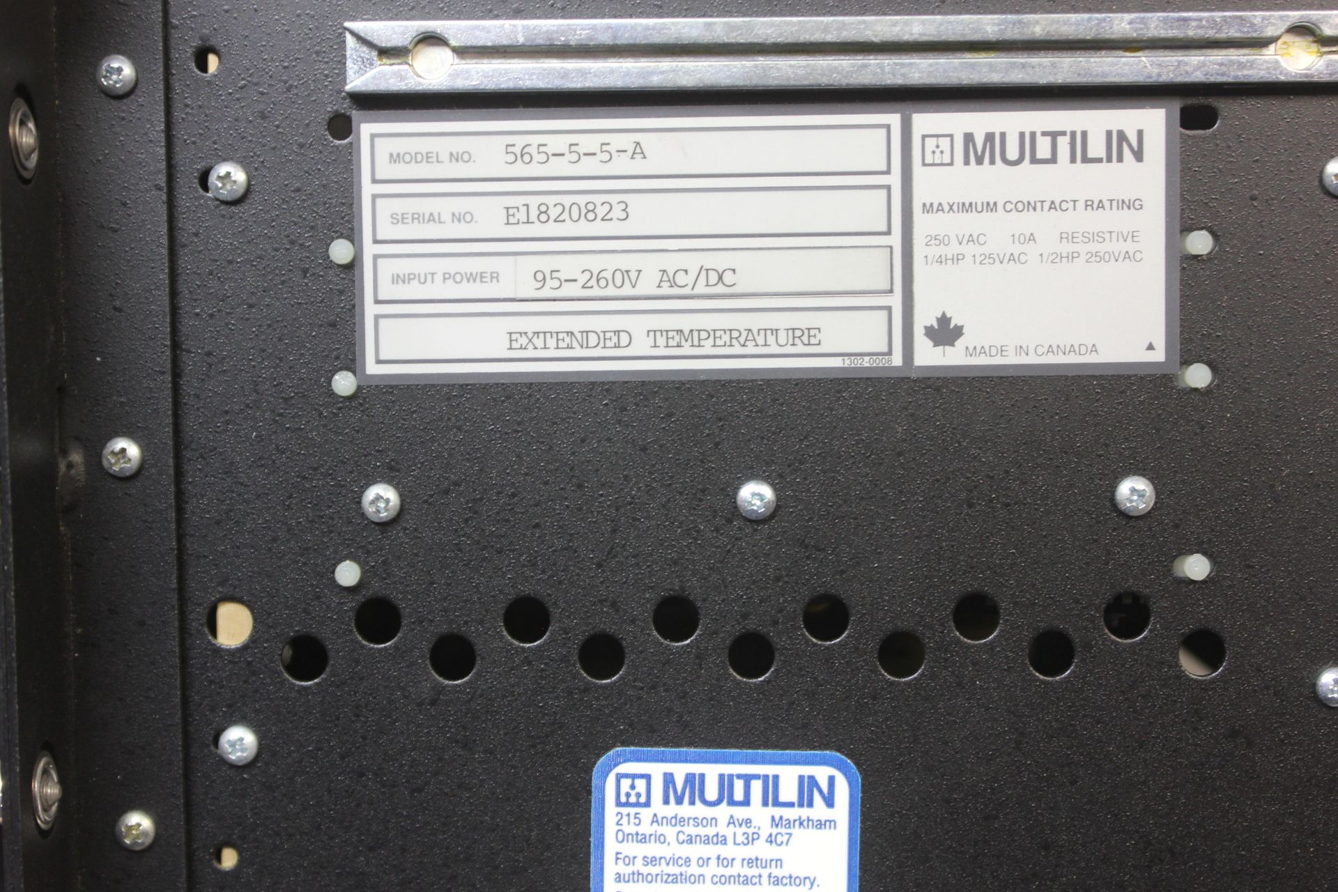 UNUSED GE MULTILIN 565 FEEDER MANAGEMENT RELAY - Image 14 of 14