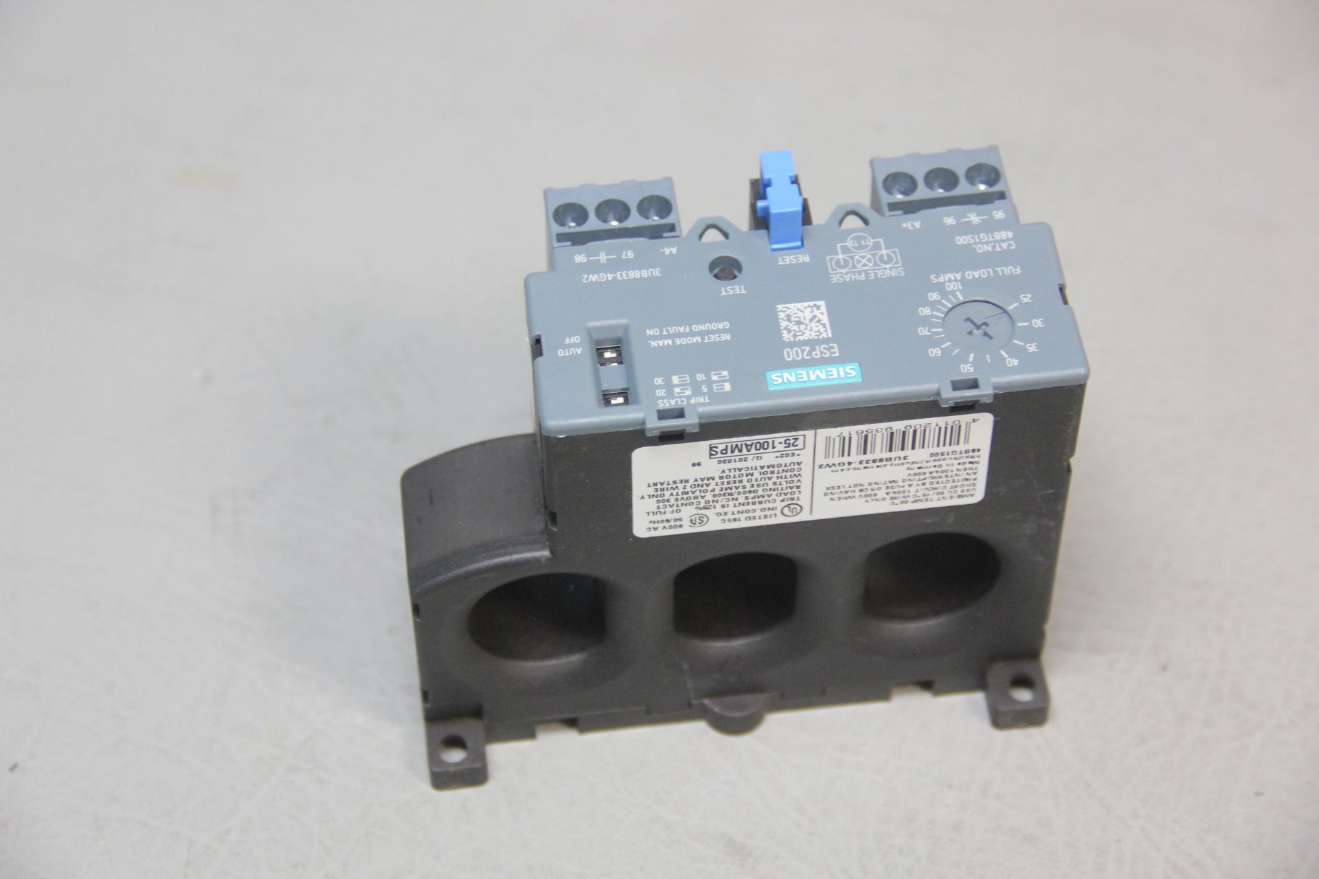 UNUSED SIEMENS SOLID STATE OVERLOAD RELAY - Image 2 of 4