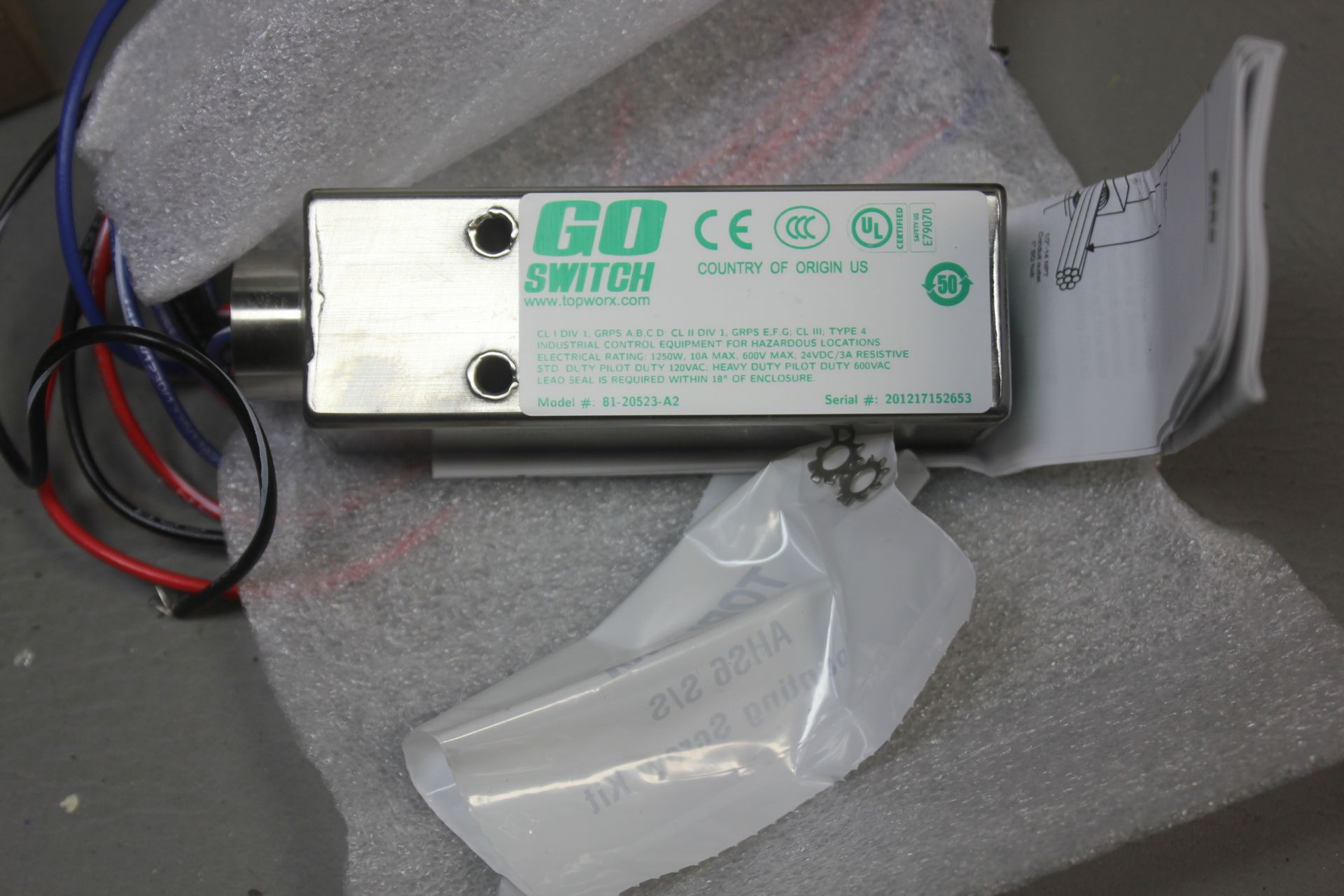 NEW TOPWORK GO SWITCH PROXIMITY SENSOR - Image 3 of 3