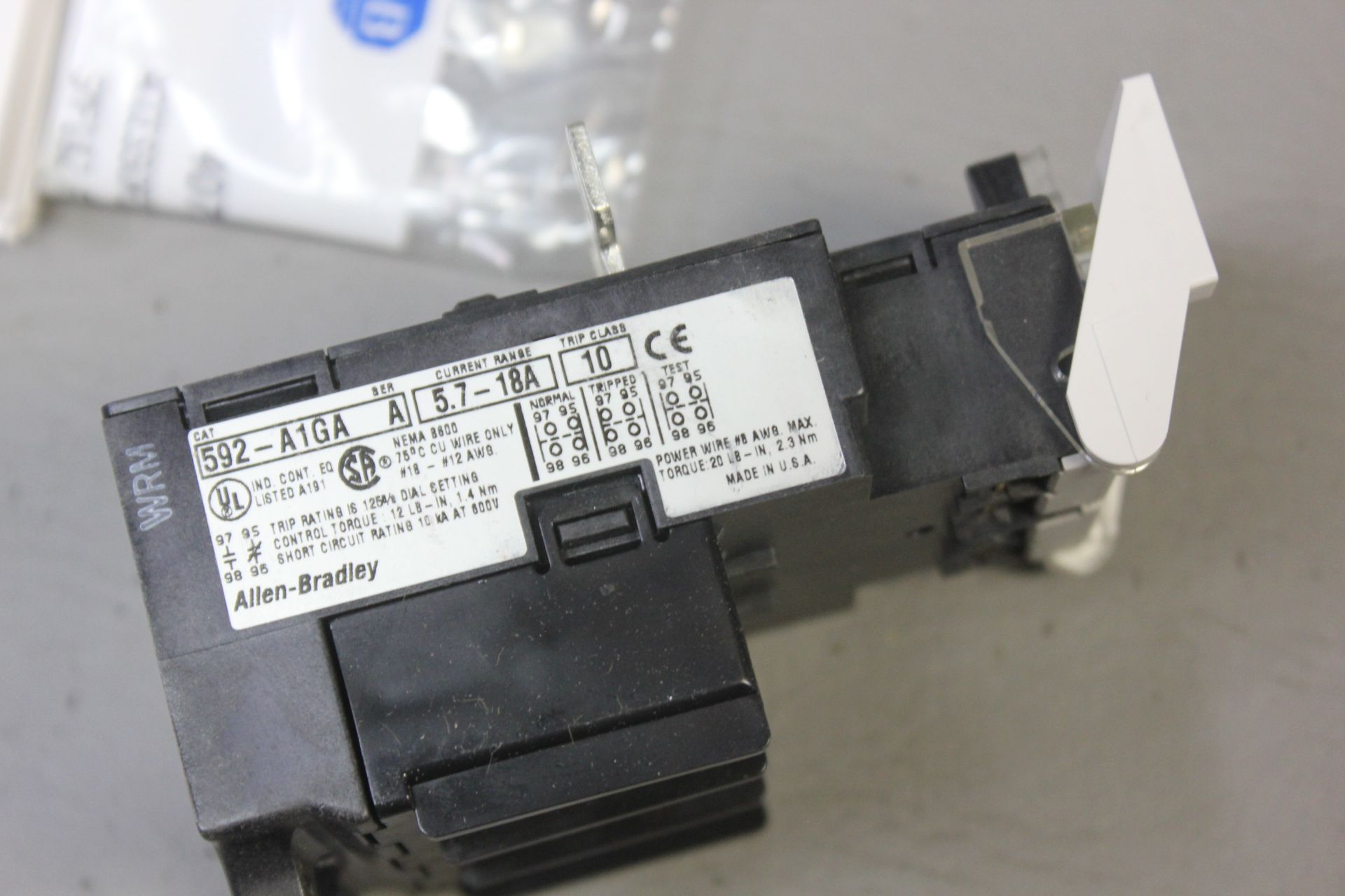 NEW ALLEN BRADLEY OVERLOAD RELAY - Image 2 of 2