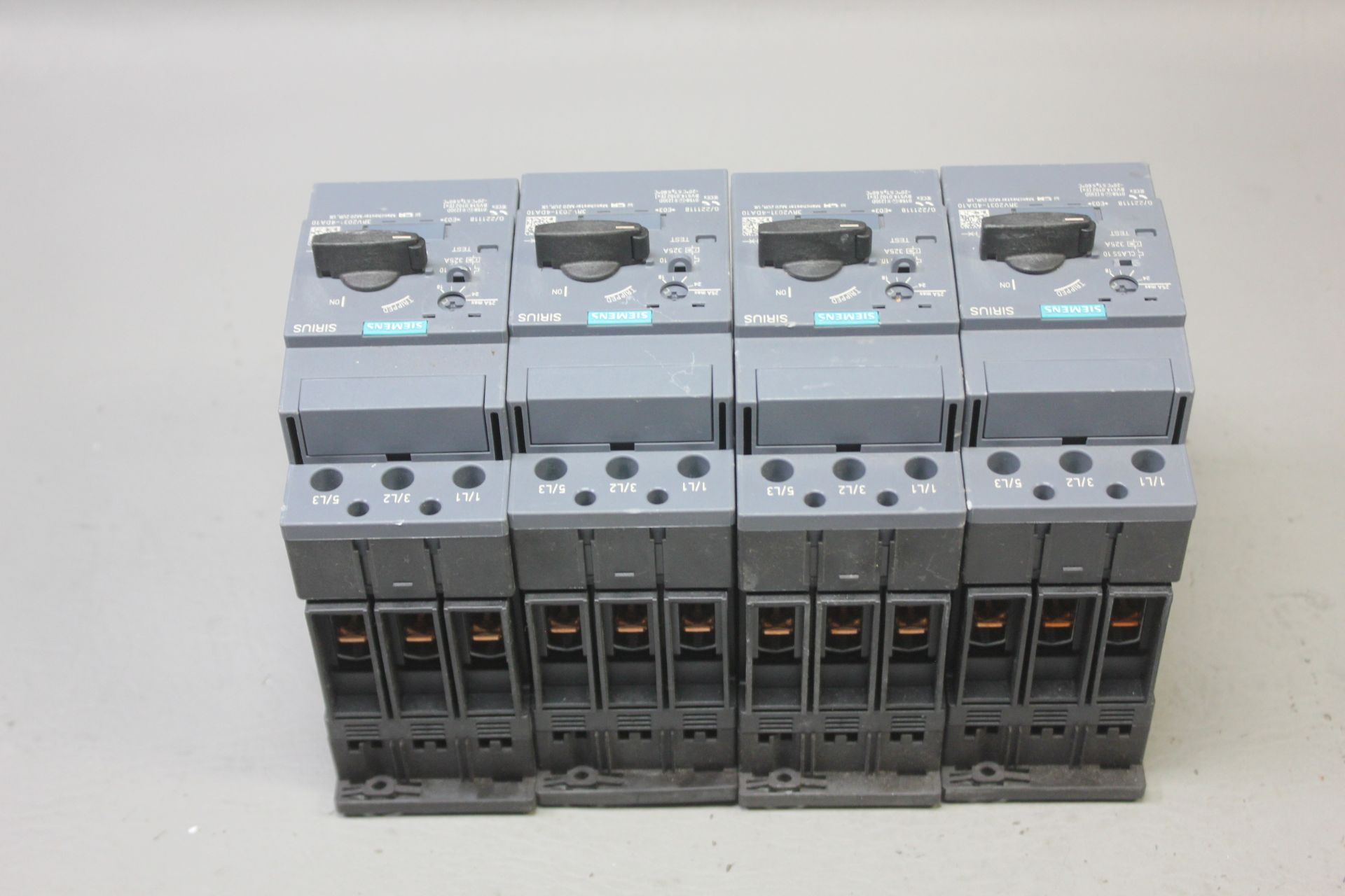 LOT OF 4 SIEMENS SIZE S2 MOTOR PROTECTION CIRCUIT BREAKERS - Image 2 of 5