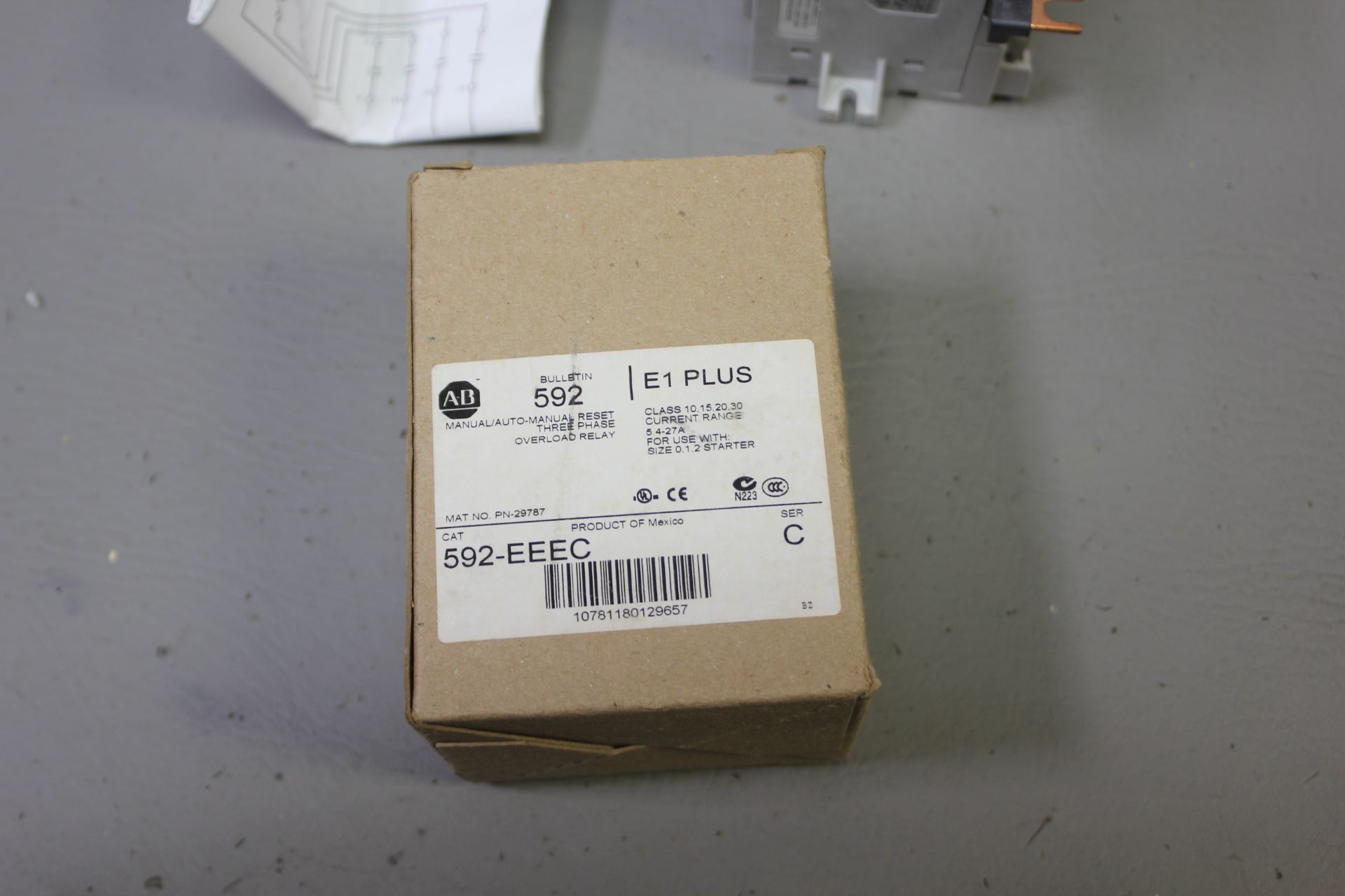 NEW ALLEN BRADLEY THREE PHASE OVERLOAD RELAY - Image 2 of 4