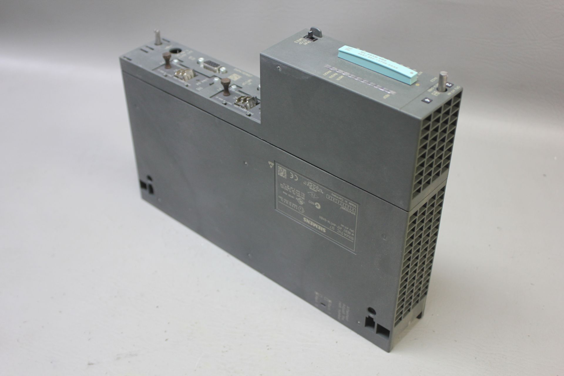 SIEMENS SIMATIC S7 CPU 417-4H PLC MODULE W/8MB MEMORY MODULE - Image 2 of 5