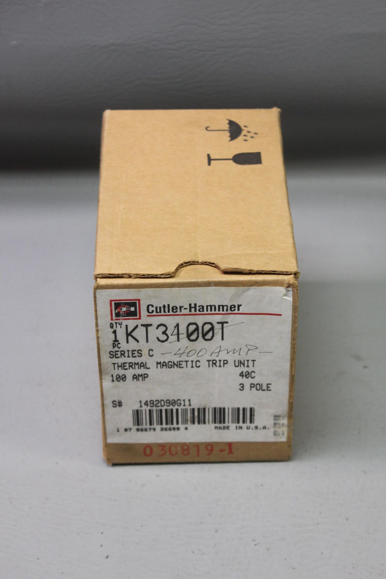 CUTLER HAMMER THERMAL MAGNETIC TRIP UNIT