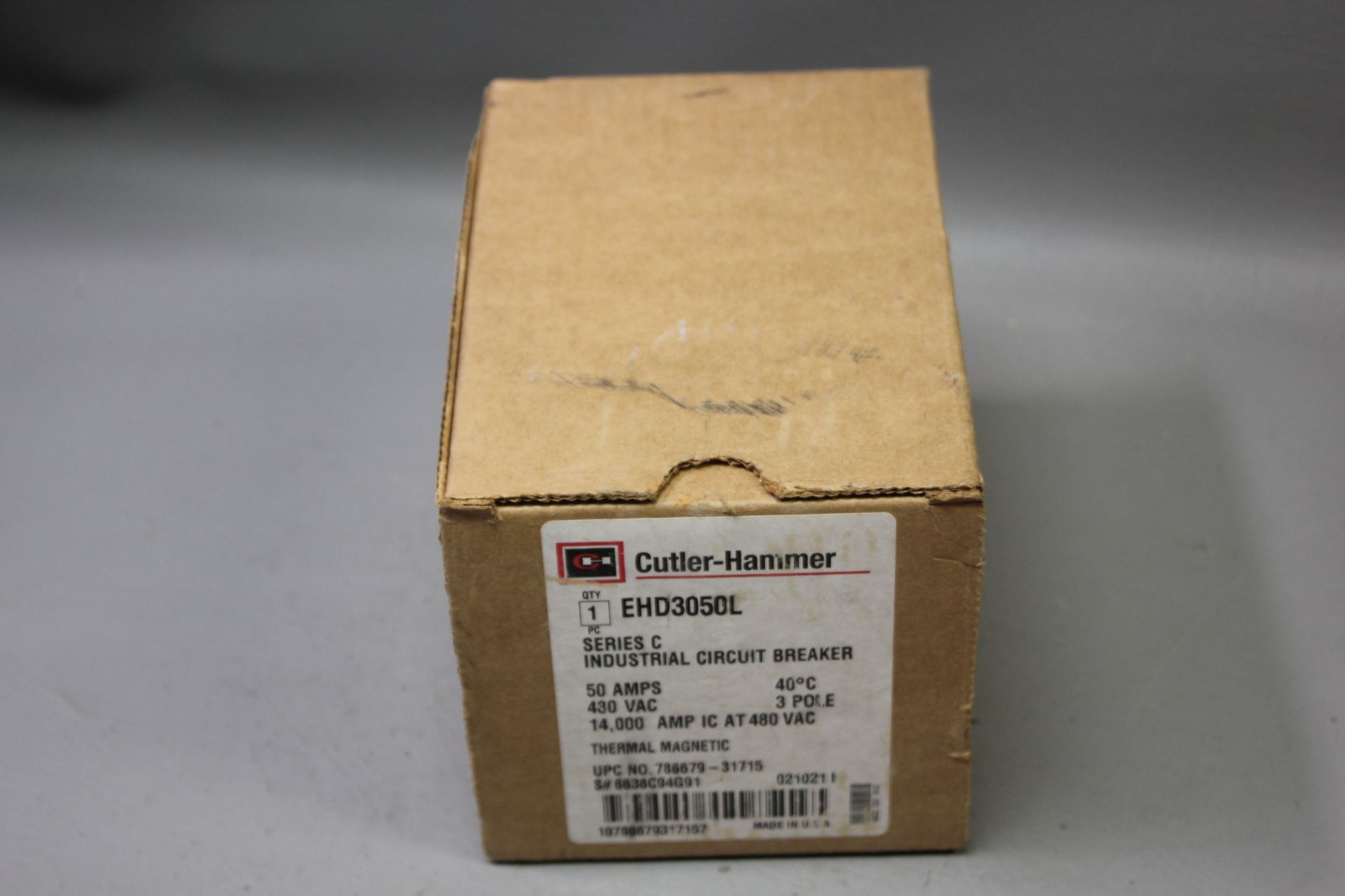 NEW CUTLER HAMMER INDUSTRIAL CIRCUIT BREAKER