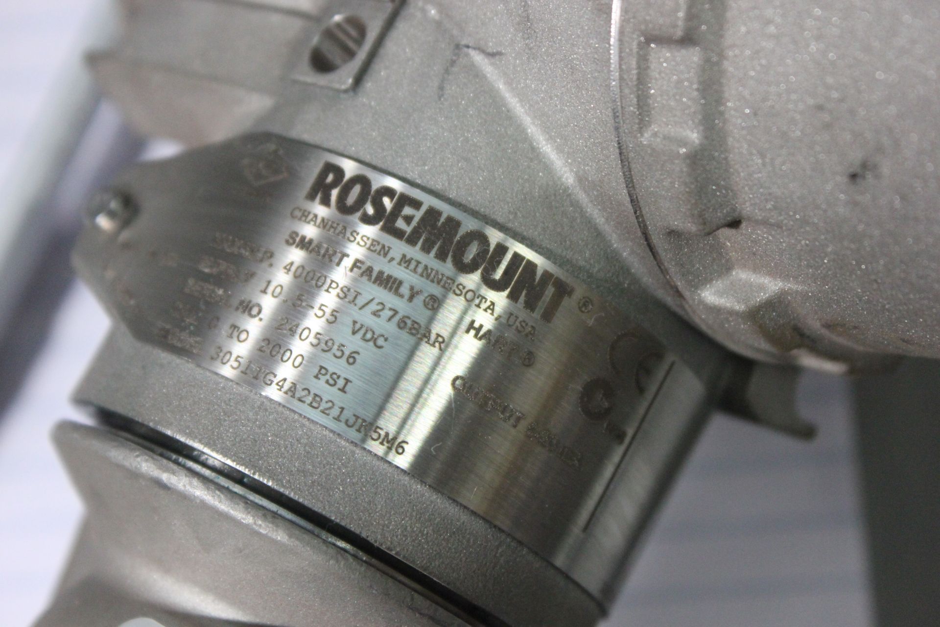 ROSEMOUNT SMART FAMILY HART PRESSURE TRANSMITTER - Image 8 of 9