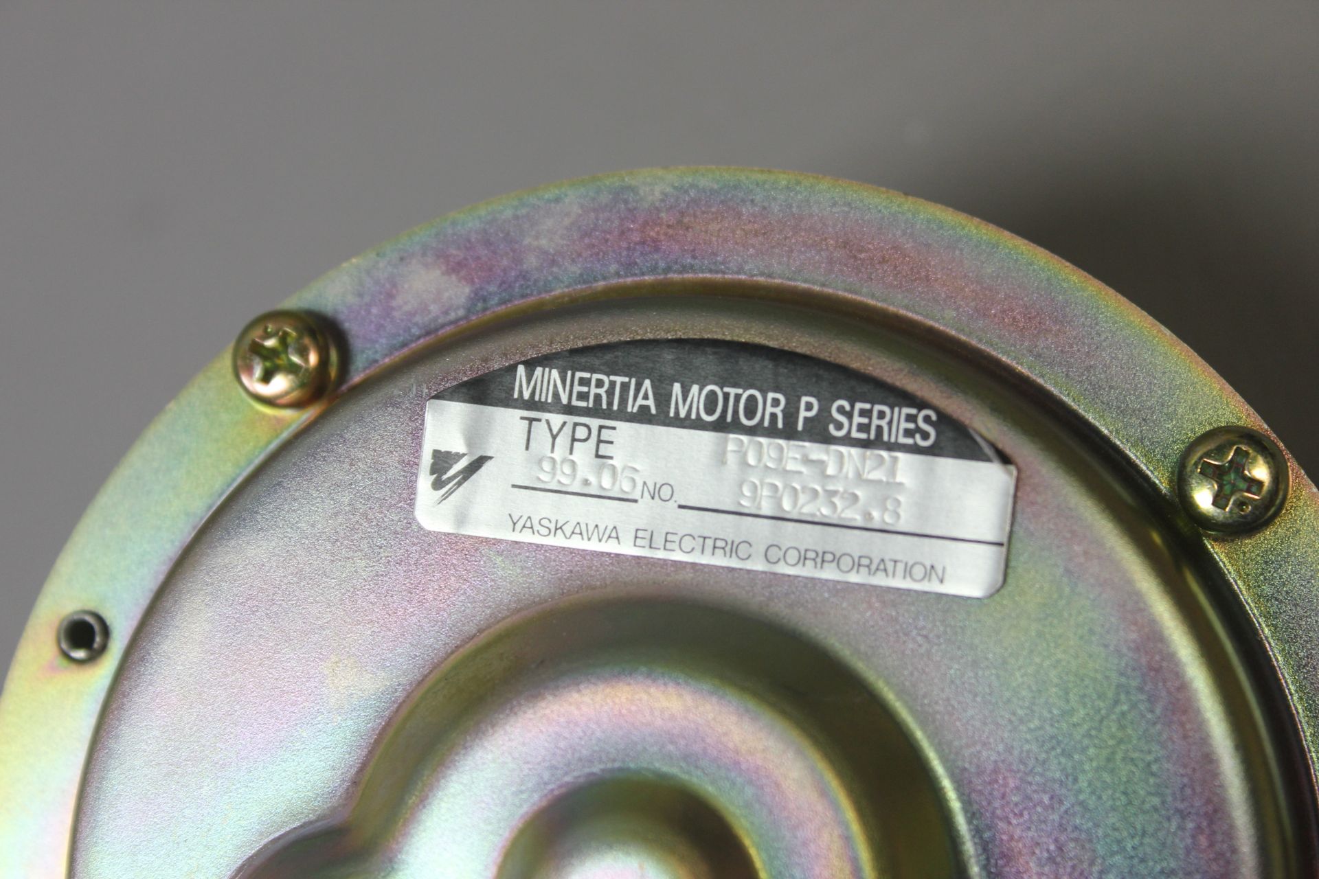 YASKAWA MINERTIA MOTOR - Image 3 of 4