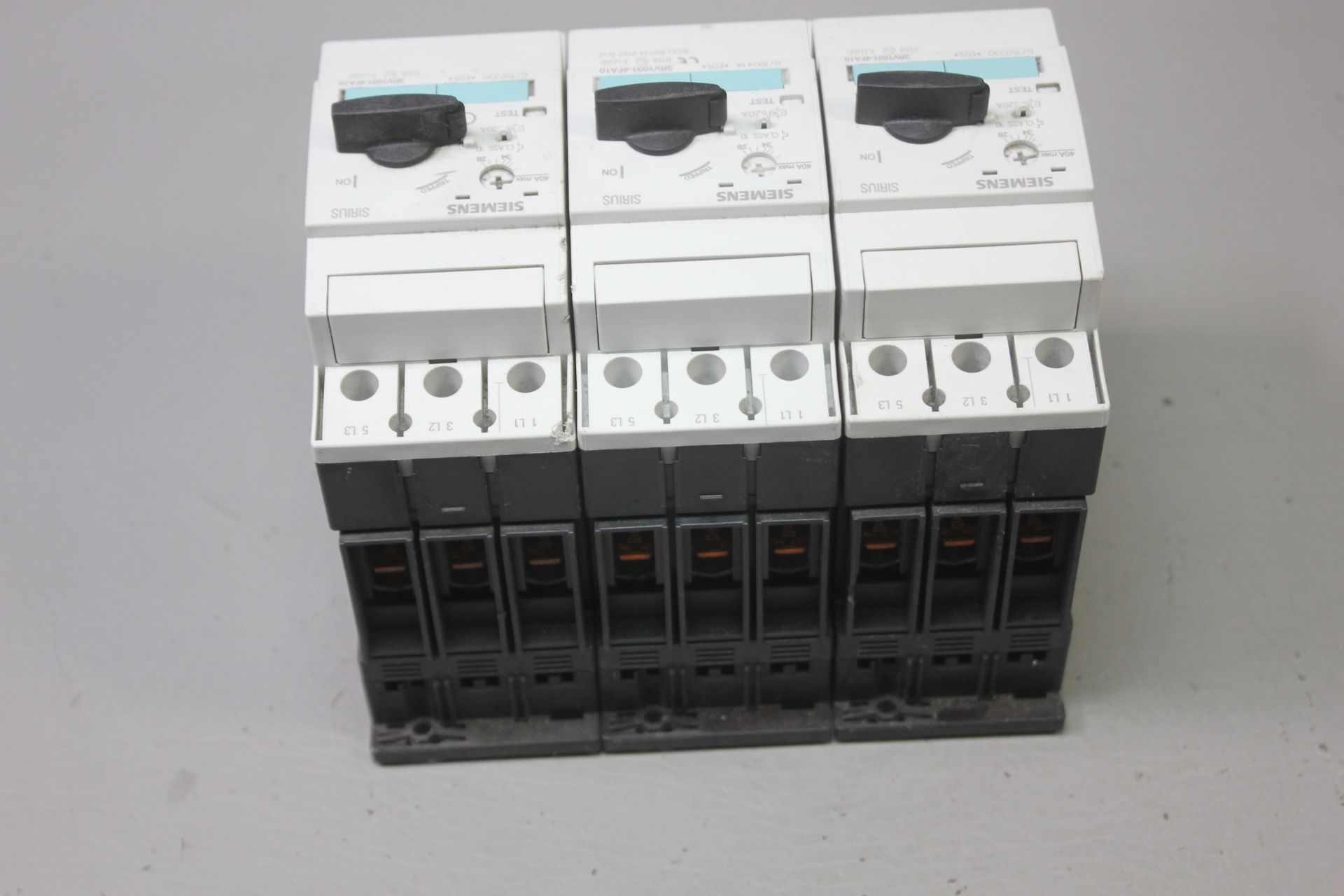 LOT OF 3 SIEMENS SIZE S2 MOTOR PROTECTION CIRCUIT BREAKERS - Image 3 of 4