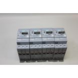 LOT OF 4 SIEMENS SIZE S2 MOTOR PROTECTION CIRCUIT BREAKERS