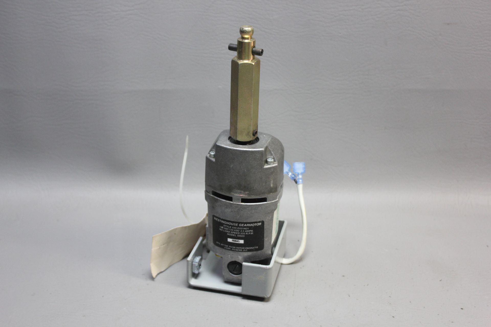 WESTINGHOUSE DS CHARGE GEAR MOTOR