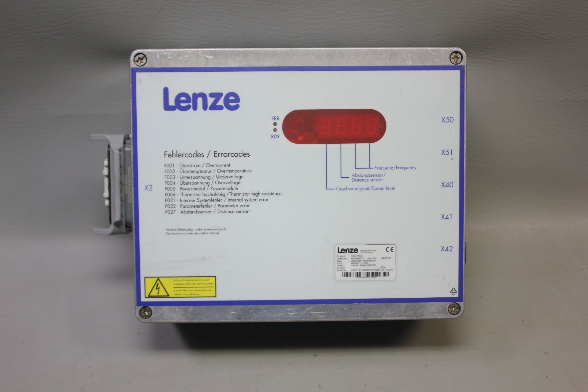 LENZE CONTROL BOX