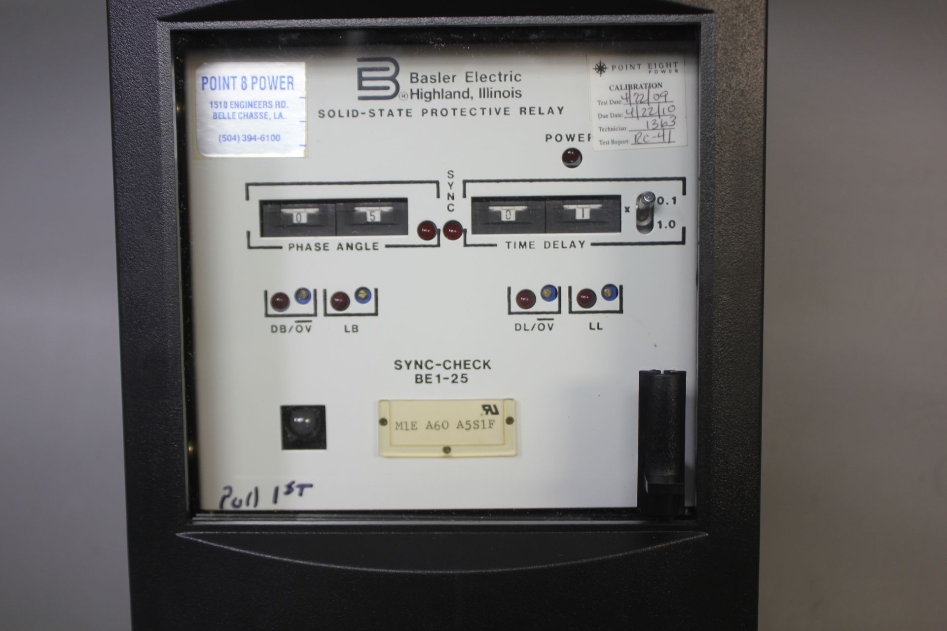 NEW BASLER SOLID STATE PROTECTIVE RELAY - Image 4 of 9