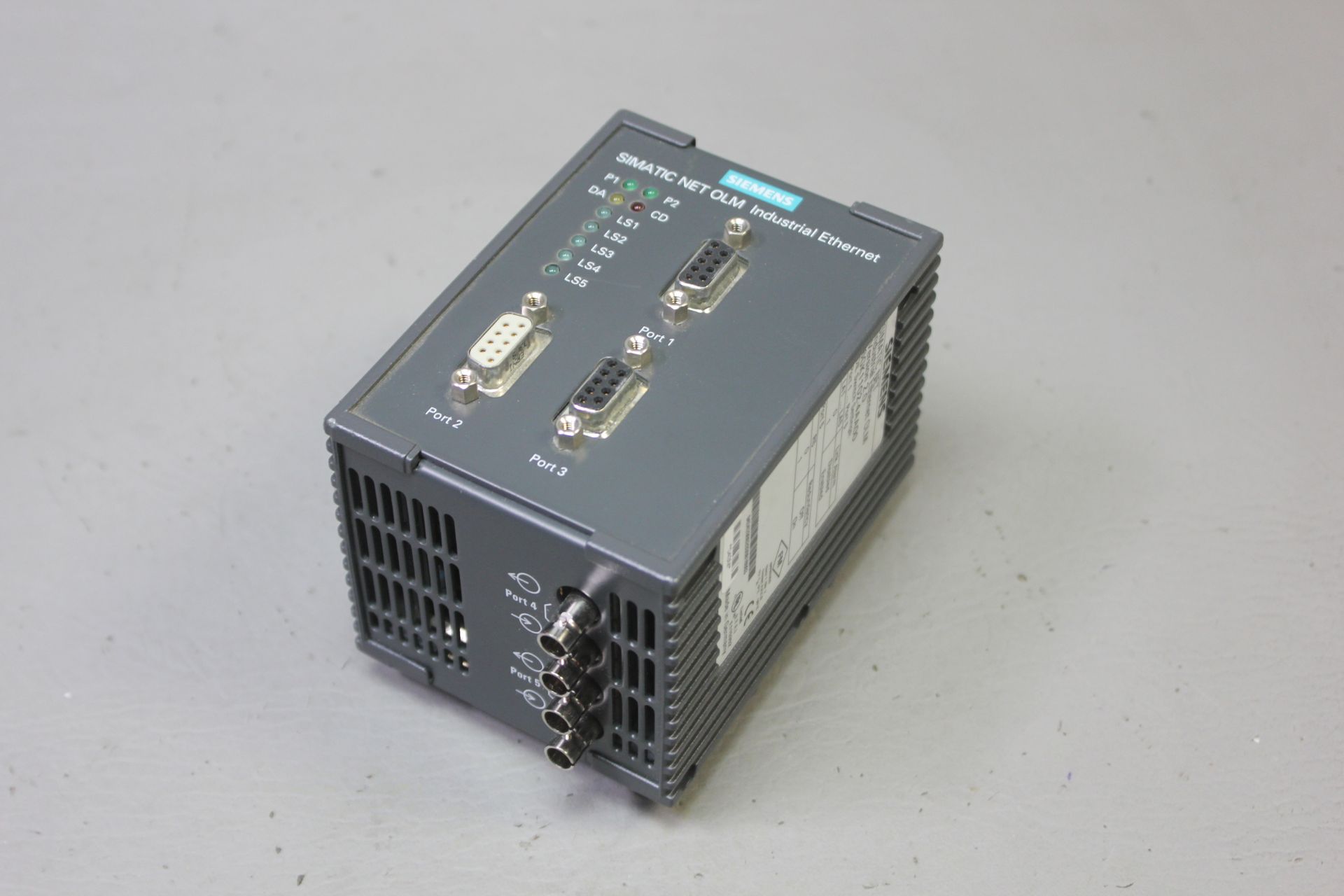 SIEMENS SIMATIC NET OLM INDUSTRIAL ETHERNET MODULE WITH TERMINAL