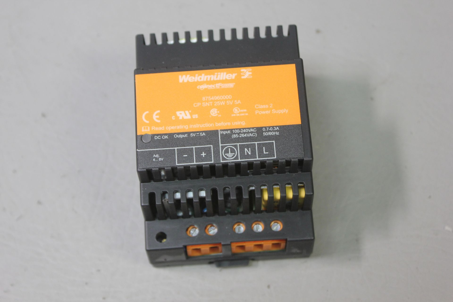 WEIDMULLER AUTOMATION POWER SUPPLY - Image 3 of 4