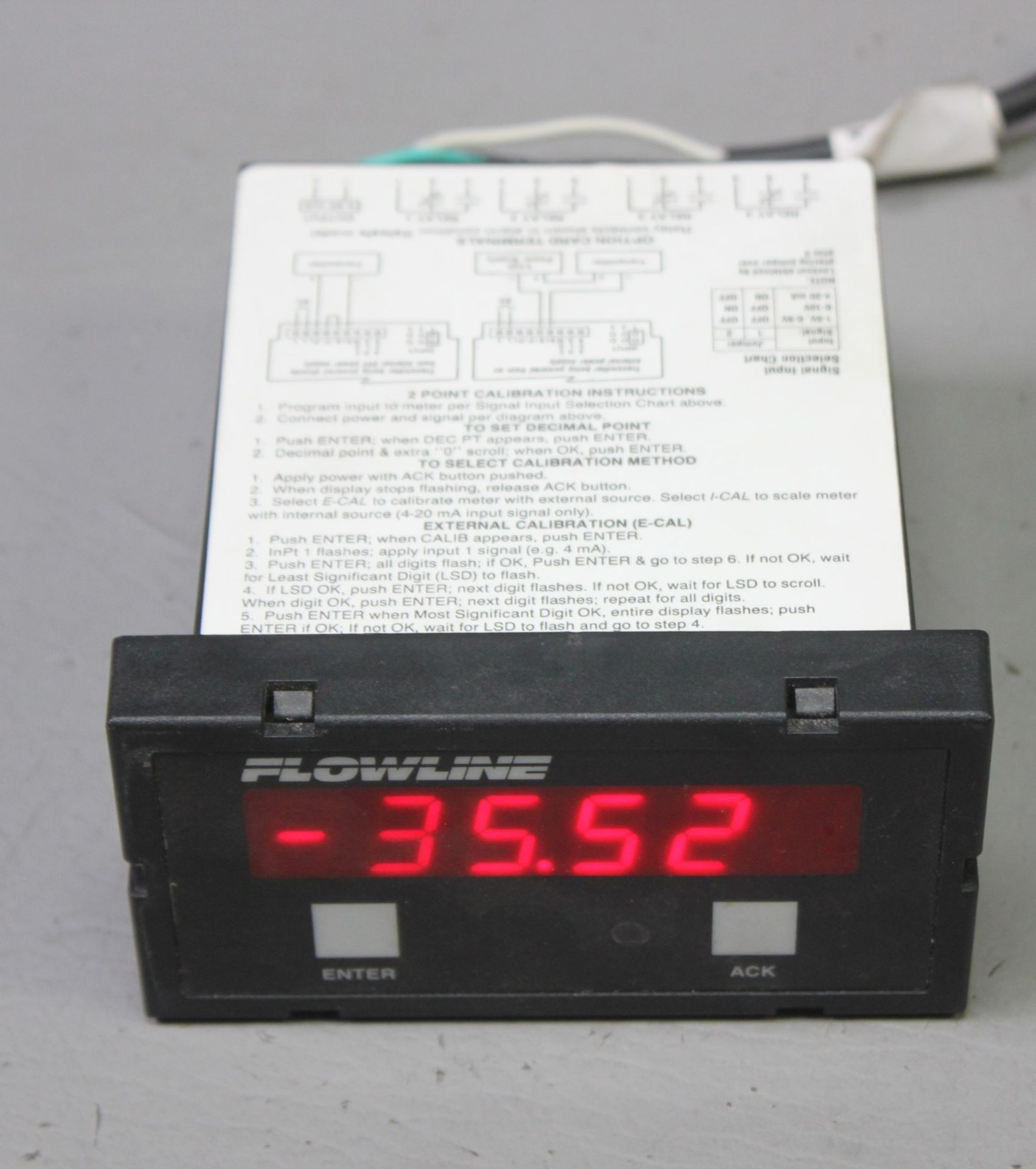 FLOWLINE UNIVERSAL PROCESS METER